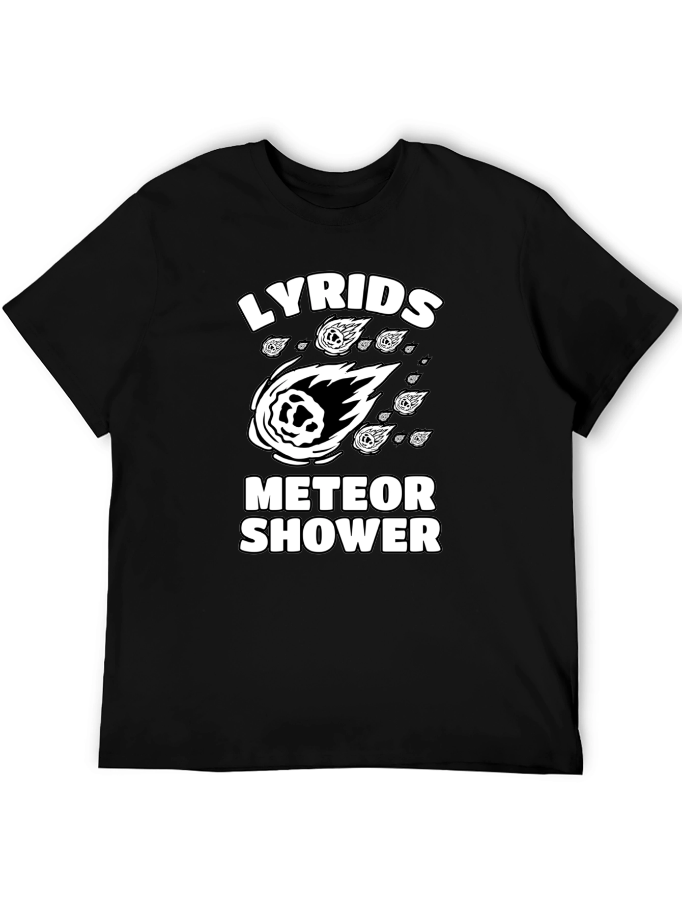 Lyrids Meteor Shower Graphic T-Shirt