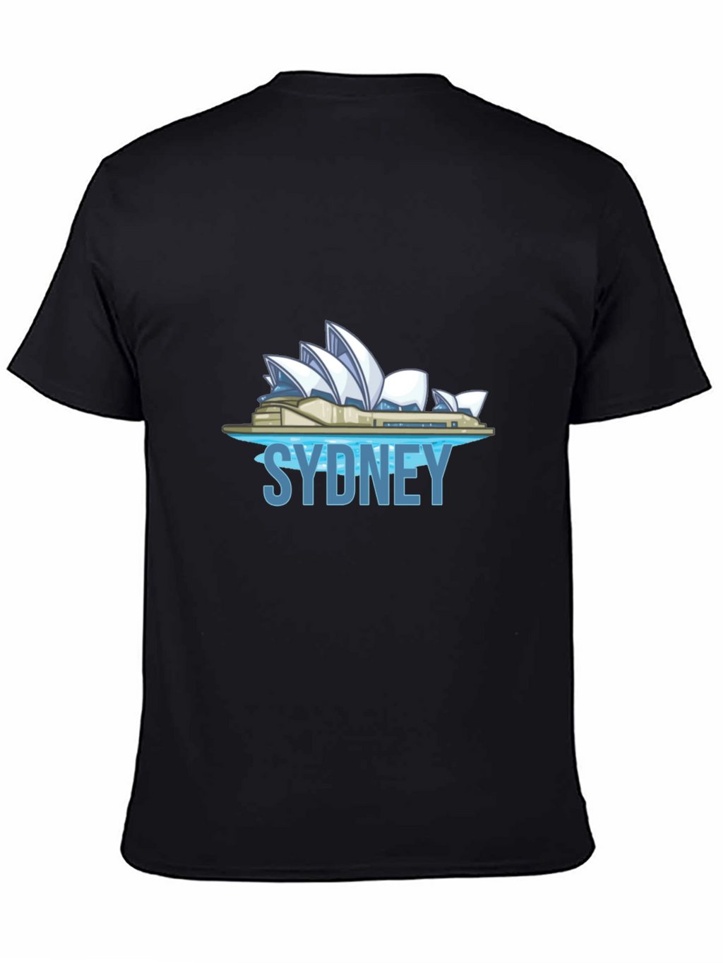 Sydney Opera House Graphic T-Shirt - Black