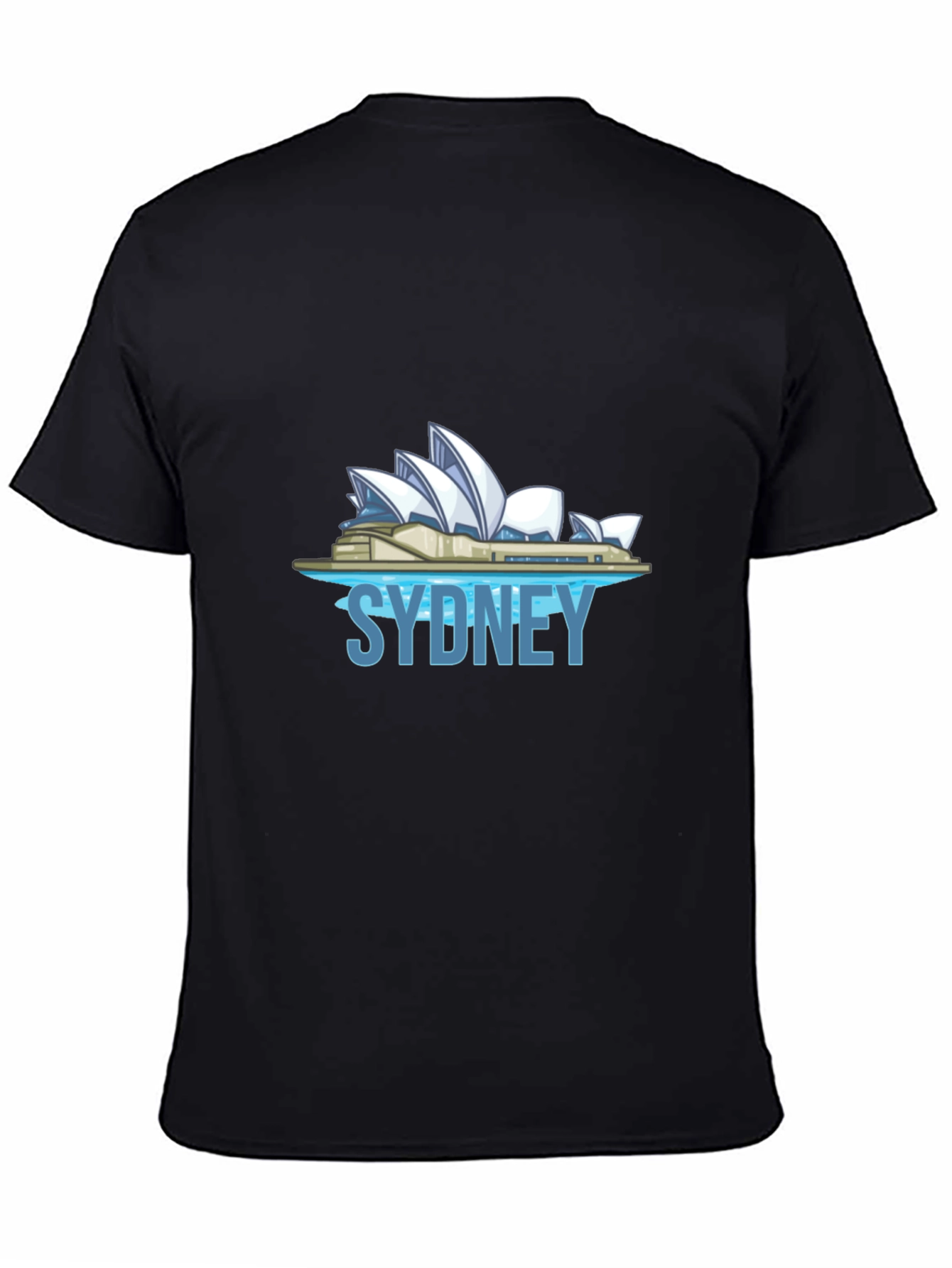Sydney Opera House Graphic T-Shirt - Black