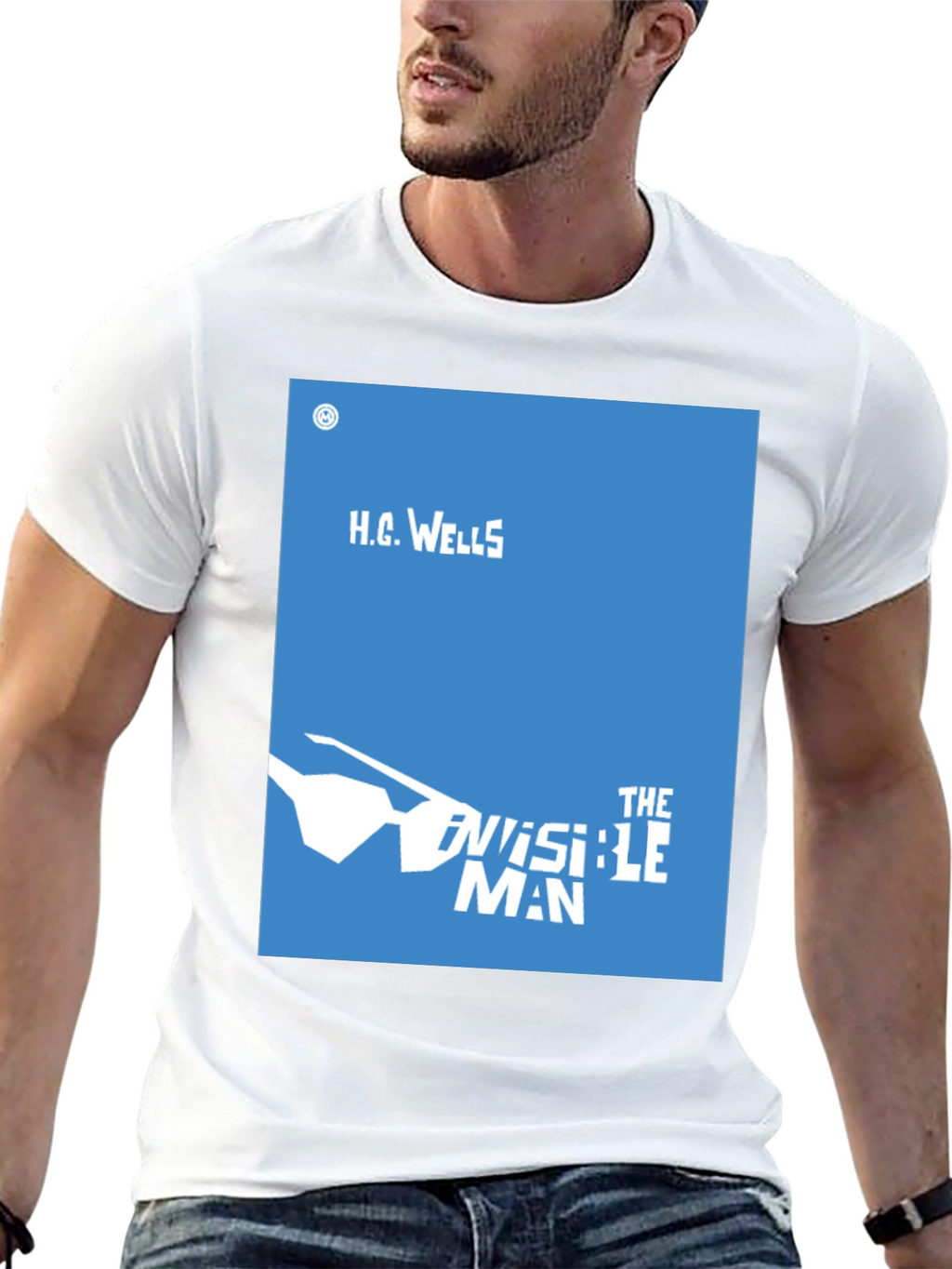 The Invisible Man Graphic Novel T-Shirt - H.G. Wells