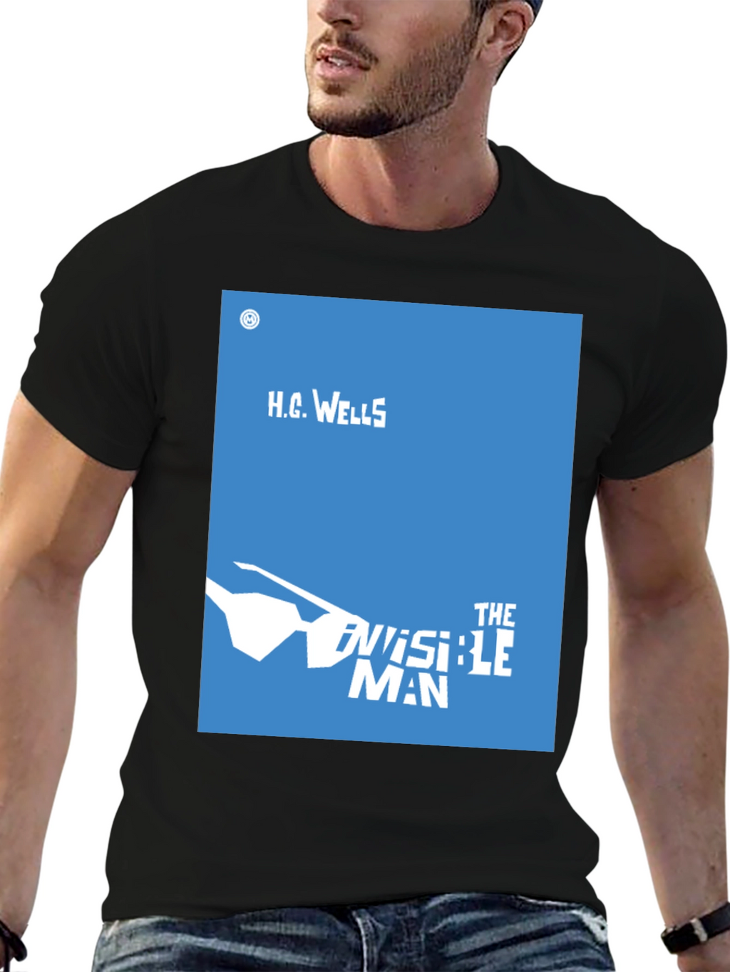 The Invisible Man Graphic Novel T-Shirt - H.G. Wells