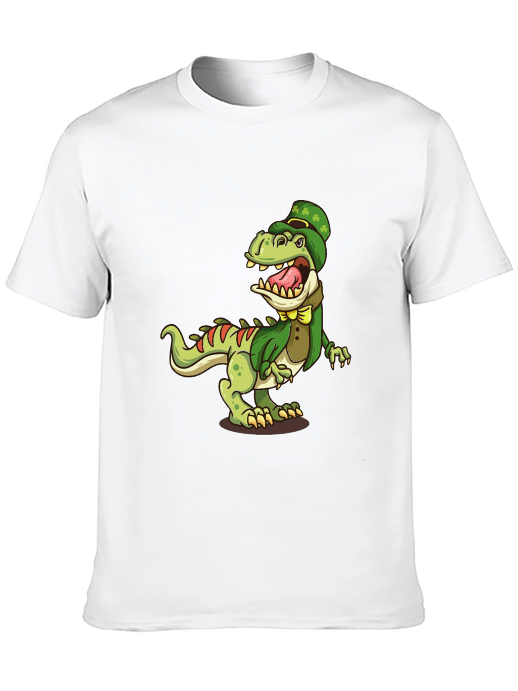 St. Patricks Day Dinosaur Graphic Tee