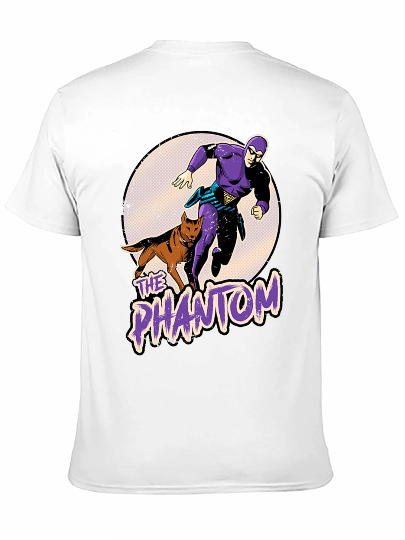 The Phantom Graphic T-Shirt: Retro Comic Style