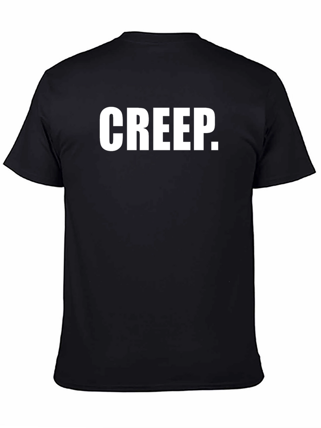 Creep Graphic Tee - Black Cotton Blend