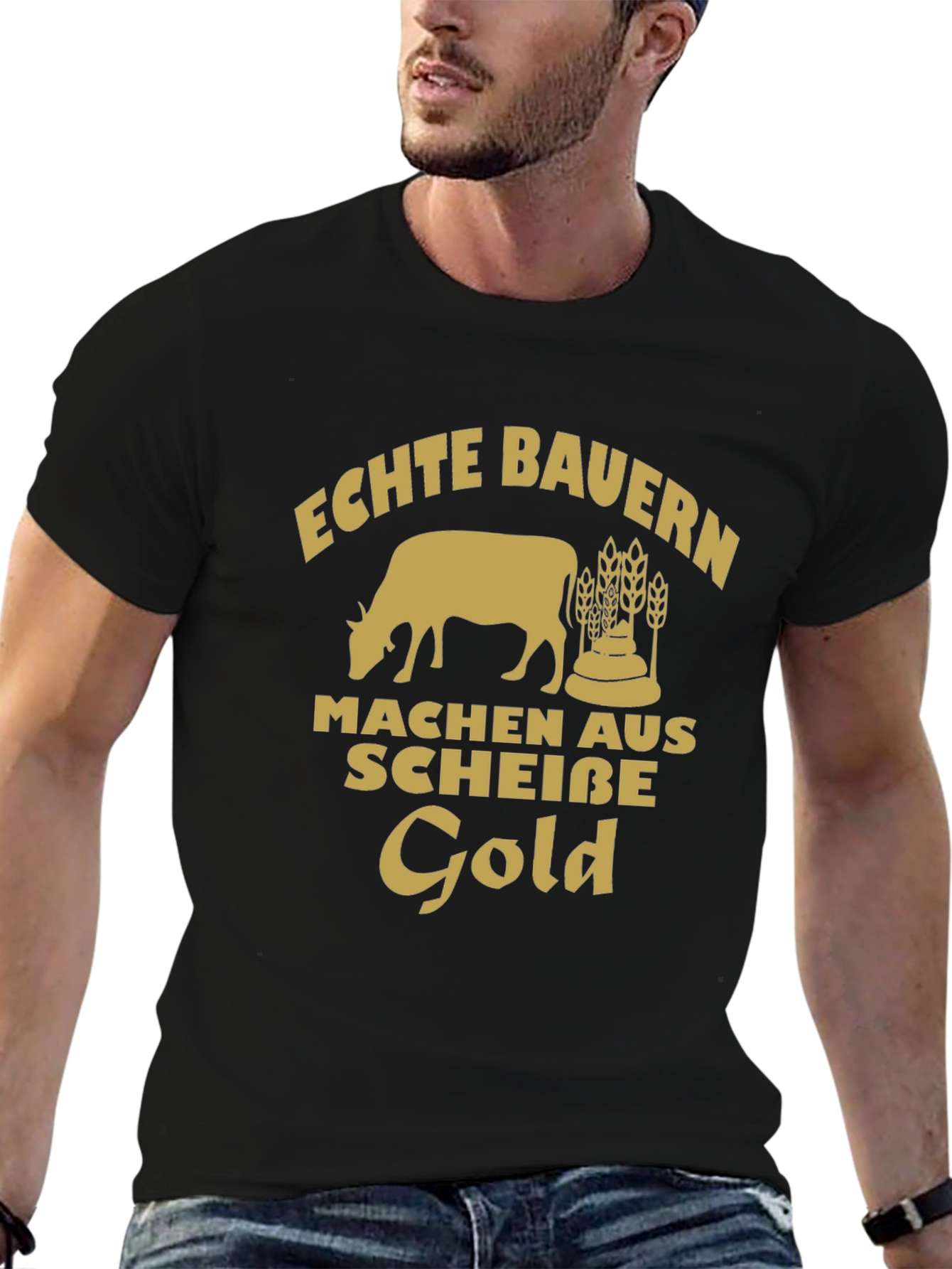Echte Bauern T-Shirt - Funny German Farmer Tee