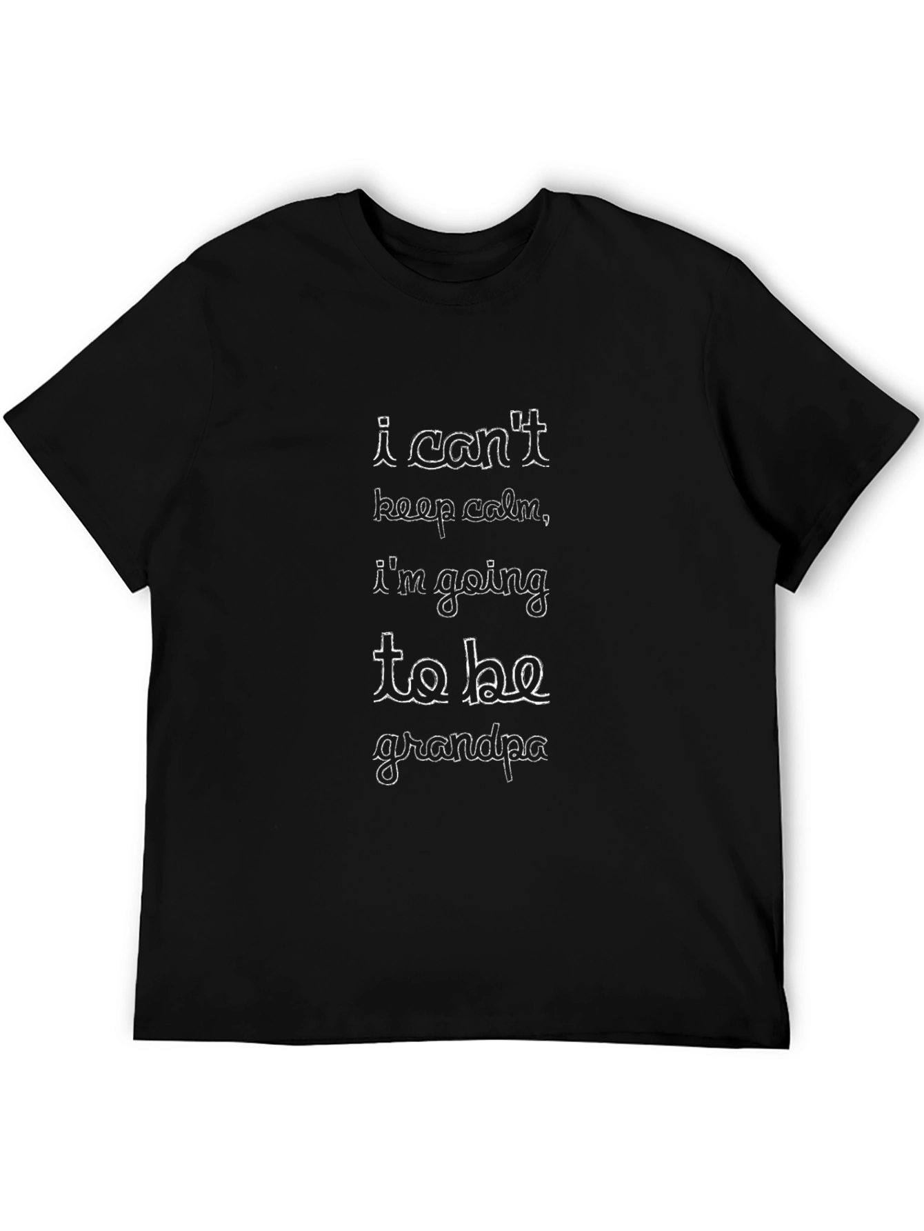 I Cant Keep Calm Im Going to be Grandpa T-Shirt