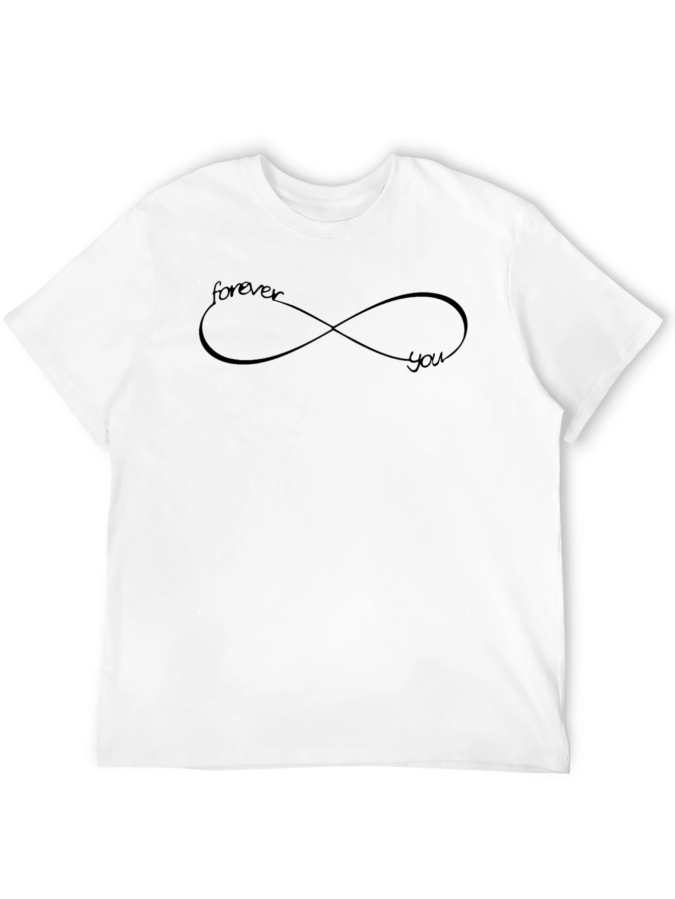 Forever You Infinity Symbol Graphic T-Shirt