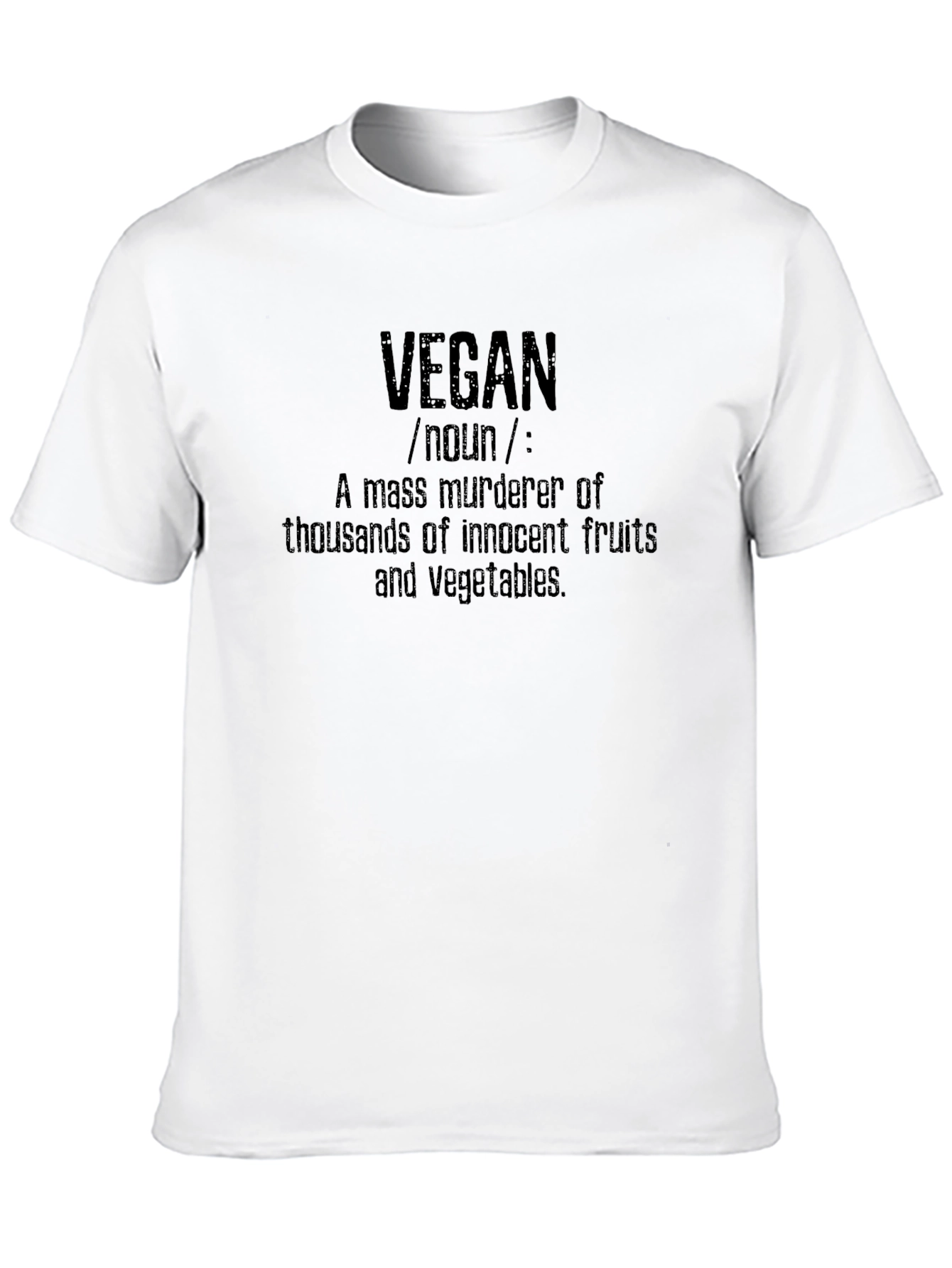 Vegan Definition T-Shirt - Humorous Vegan Apparel