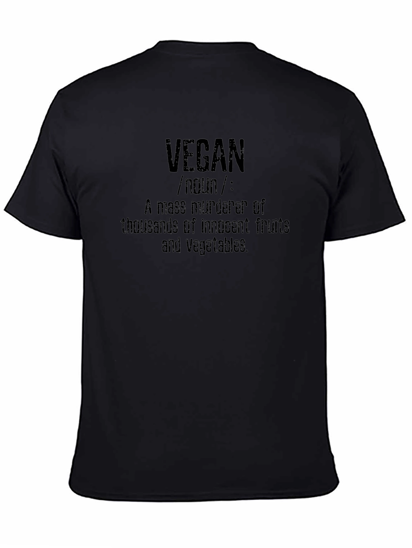 Vegan Definition T-Shirt - Humorous Vegan Apparel
