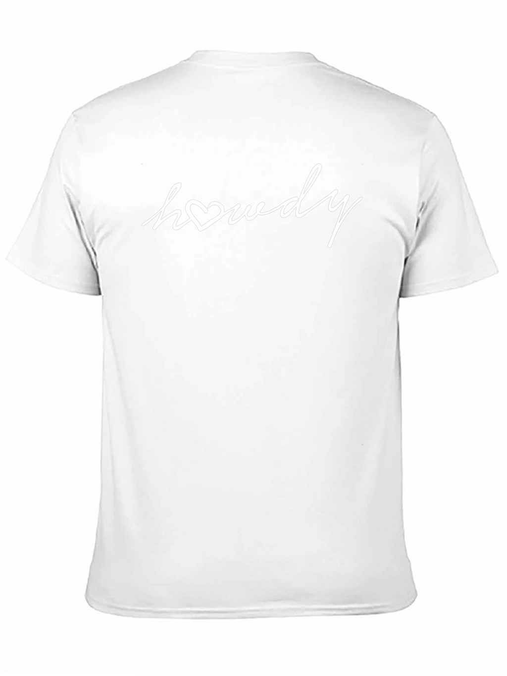 Howdy Heart Graphic Tee - Casual Black T-Shirt
