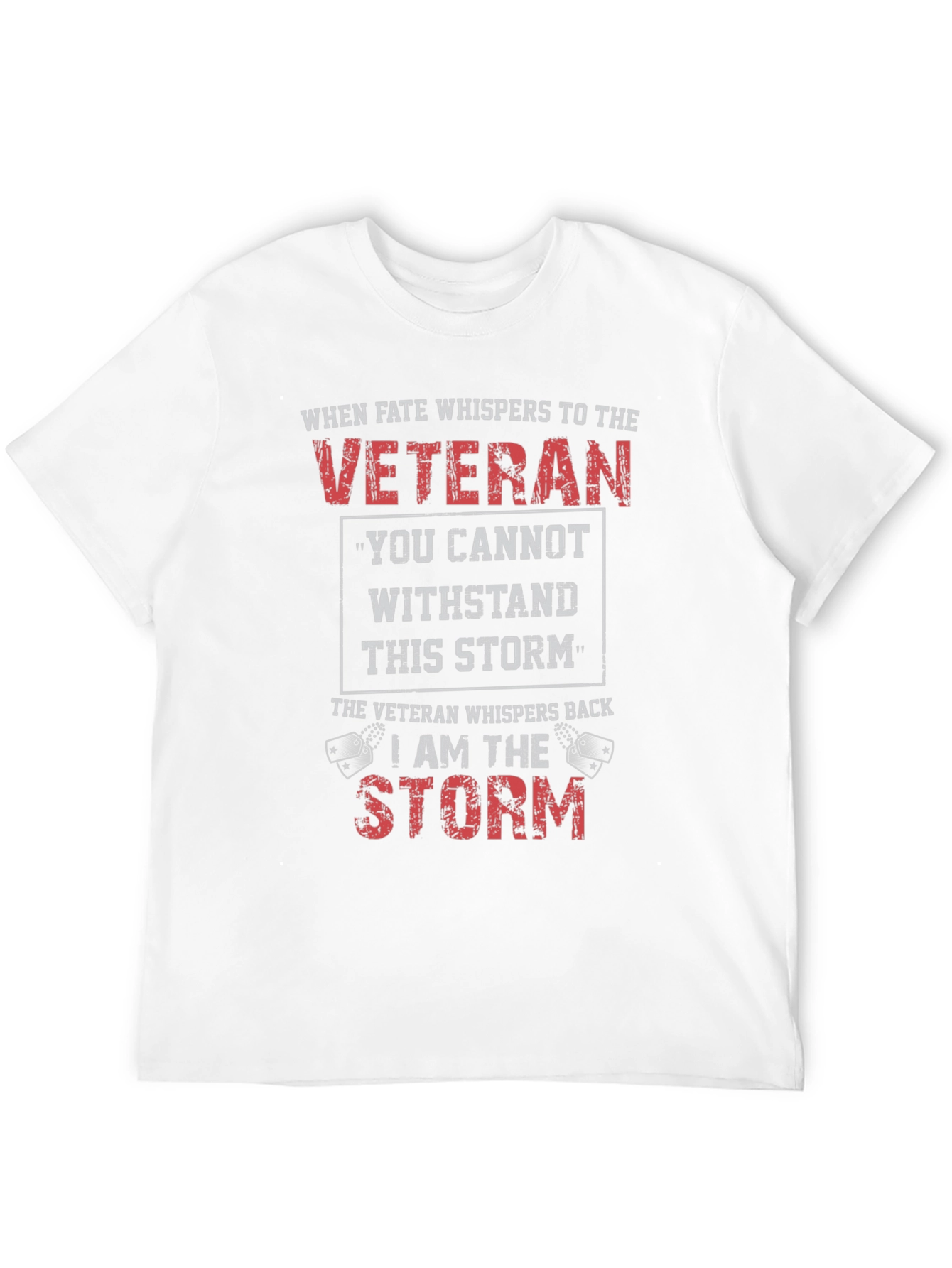 Veteran T-Shirt: I Am The Storm