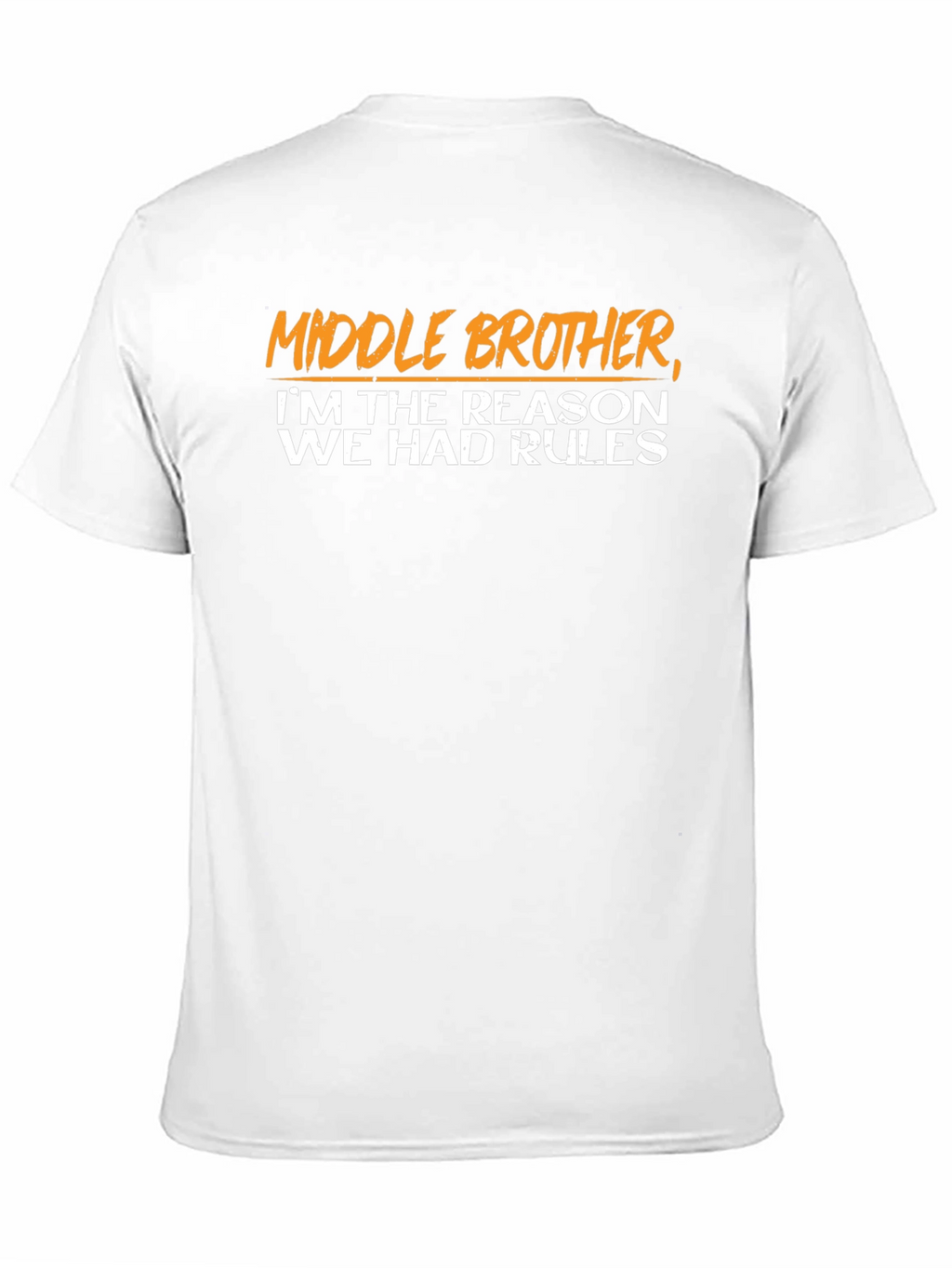 Middle Brother Reason for Rules Graphic Tee