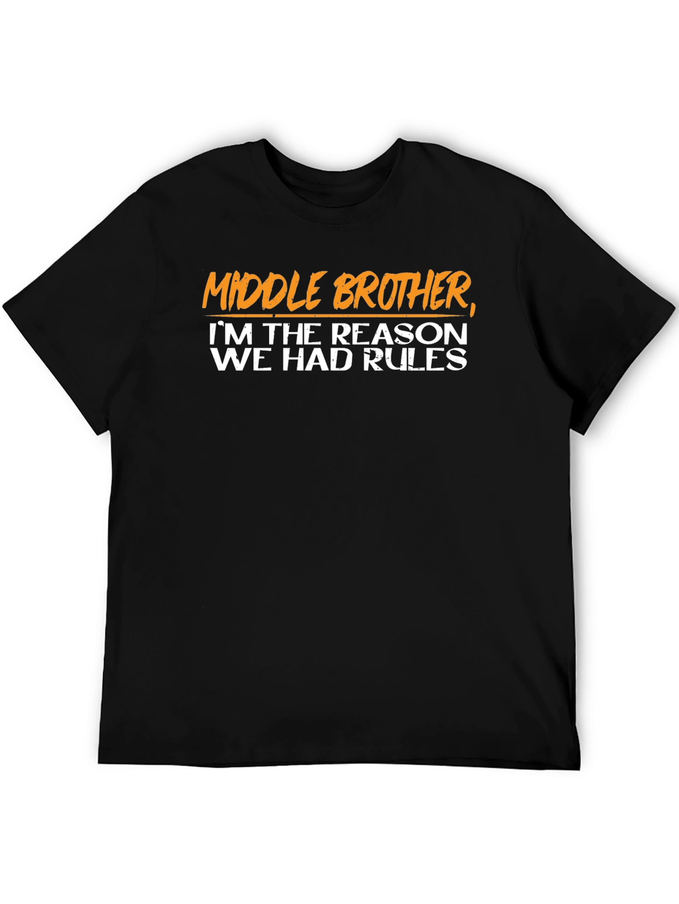 Middle Brother Reason for Rules Graphic Tee