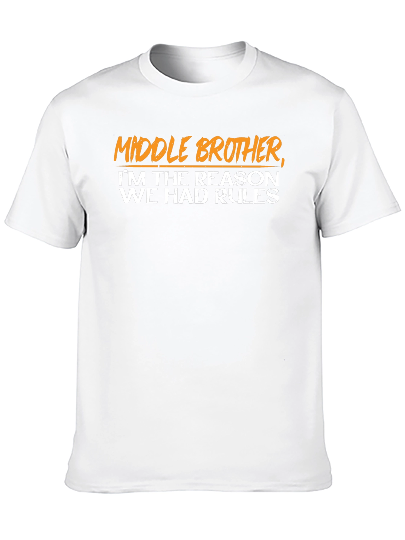 Middle Brother Reason for Rules Graphic Tee