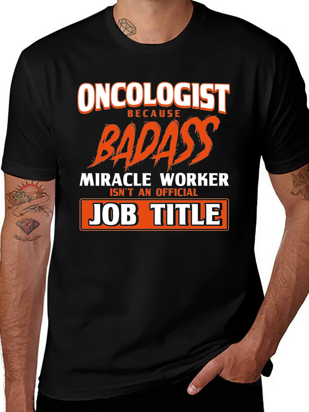 Oncologist Badass Graphic Tee