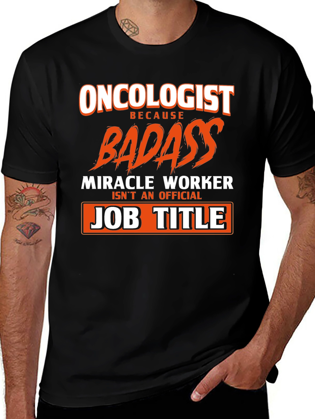 Oncologist Badass Graphic Tee