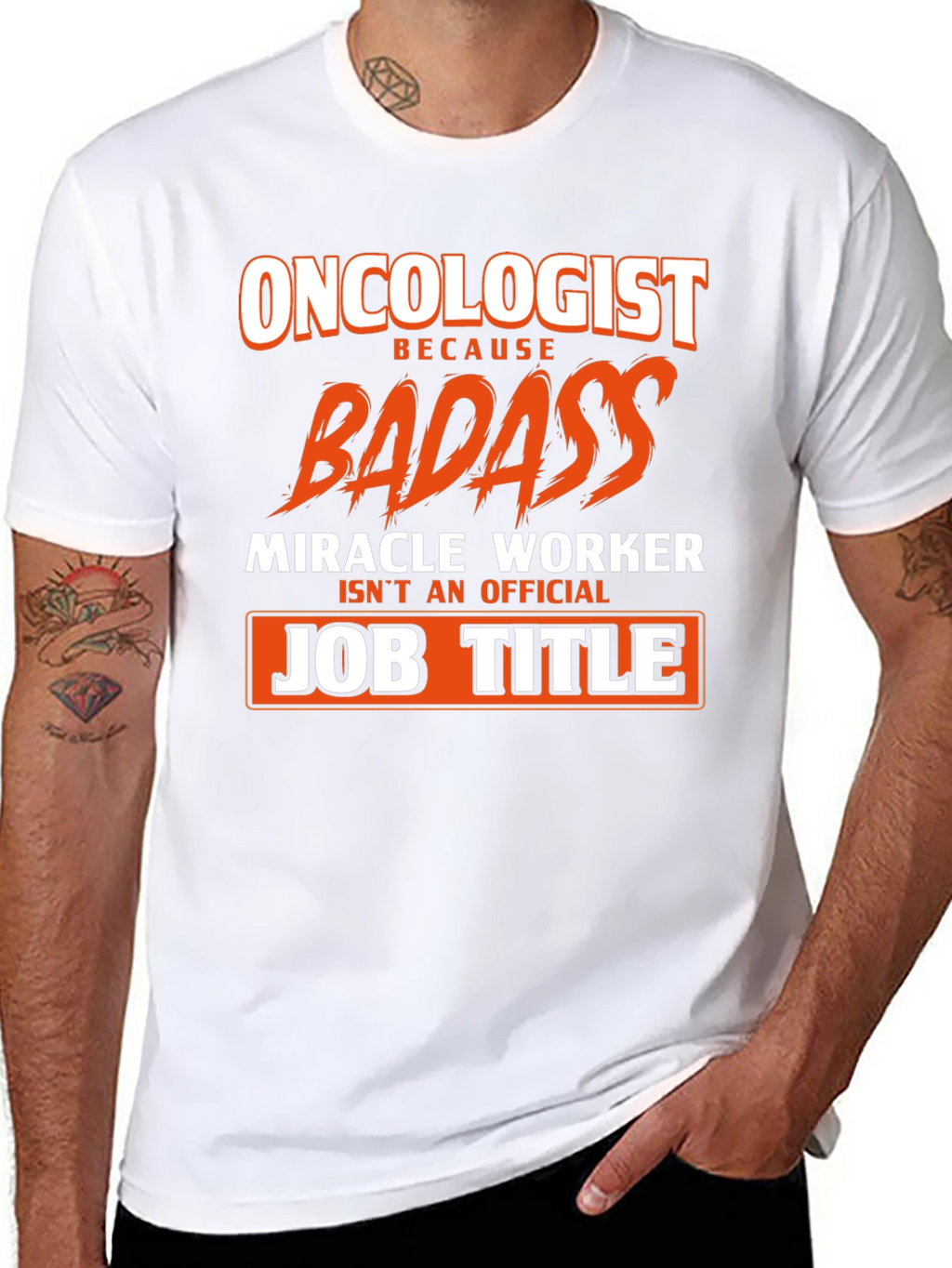 Oncologist Badass Graphic Tee