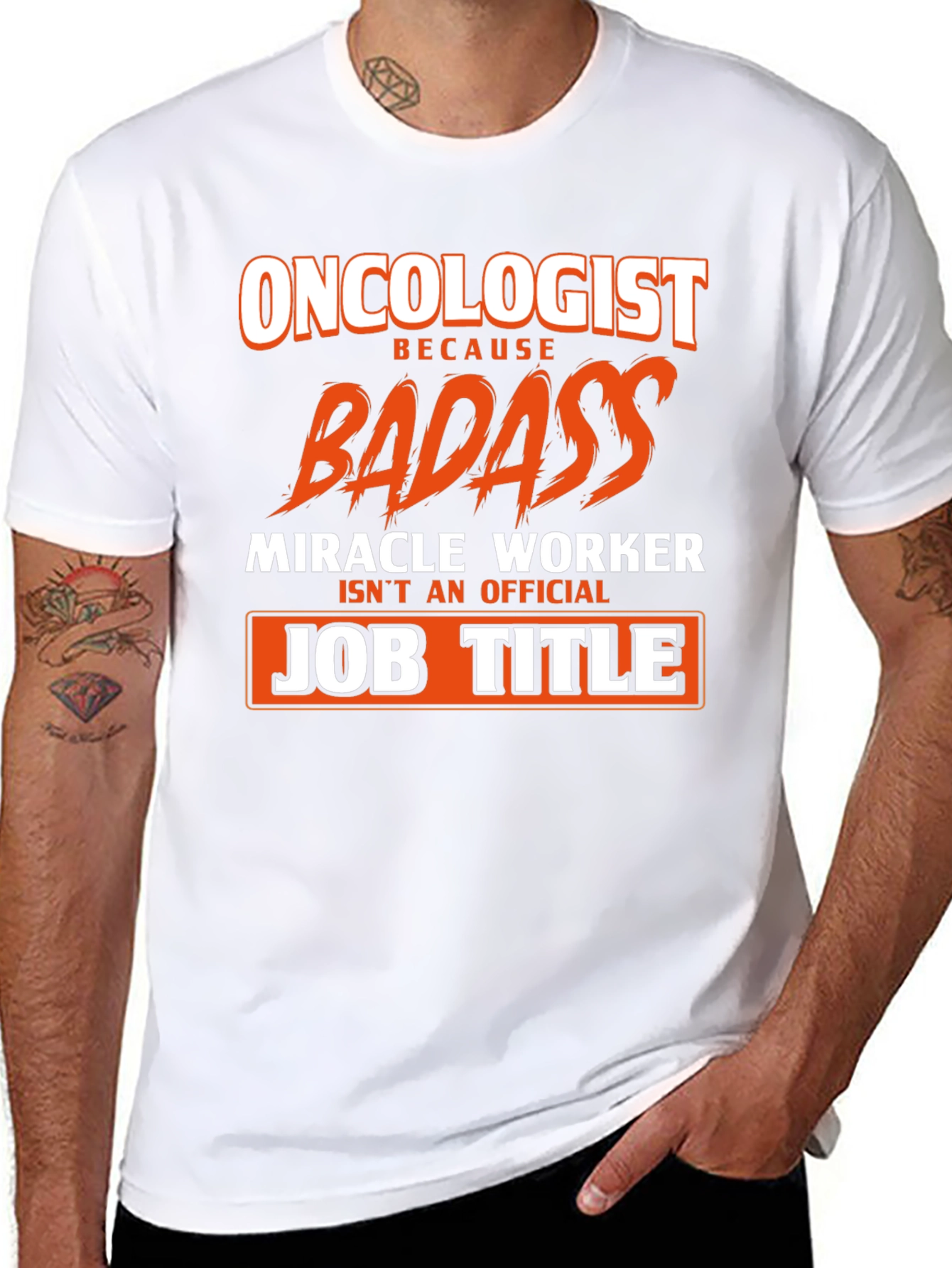Oncologist Badass Graphic Tee