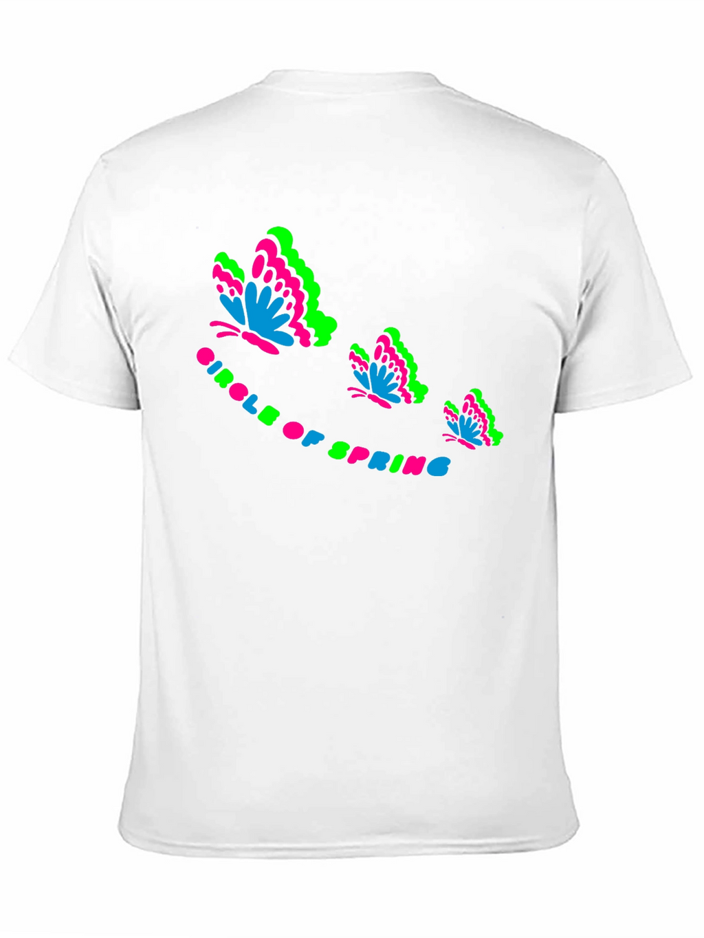 Circle of Spring Butterfly Graphic Tee