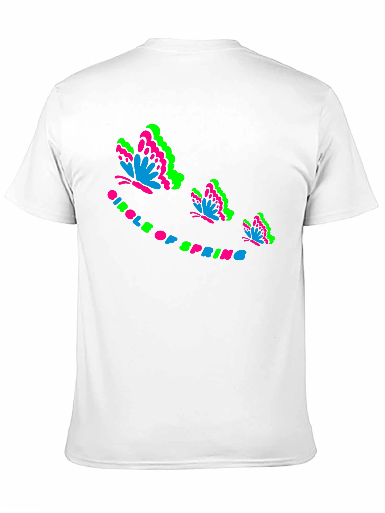 Circle of Spring Butterfly Graphic Tee