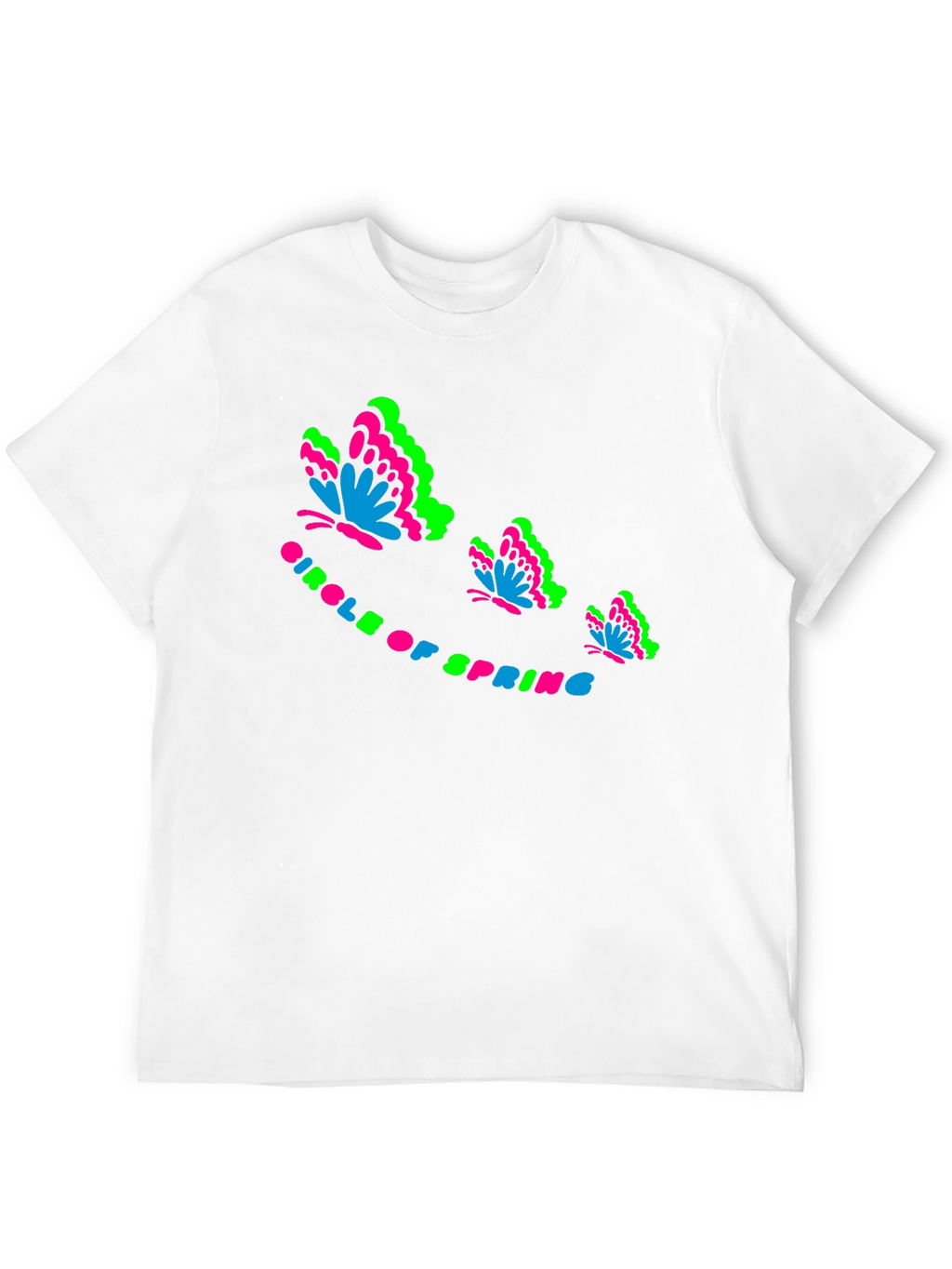 Circle of Spring Butterfly Graphic Tee