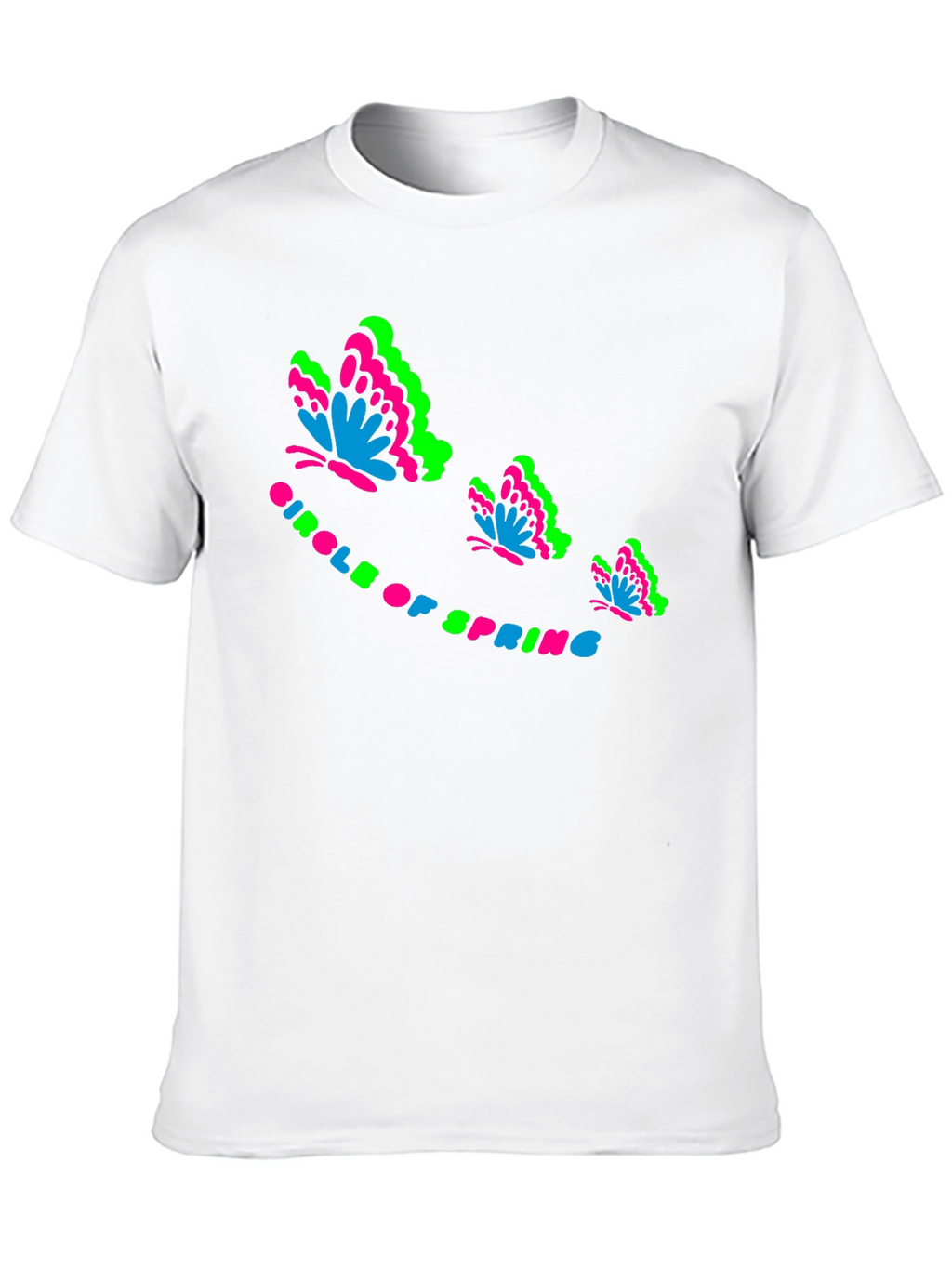Circle of Spring Butterfly Graphic Tee