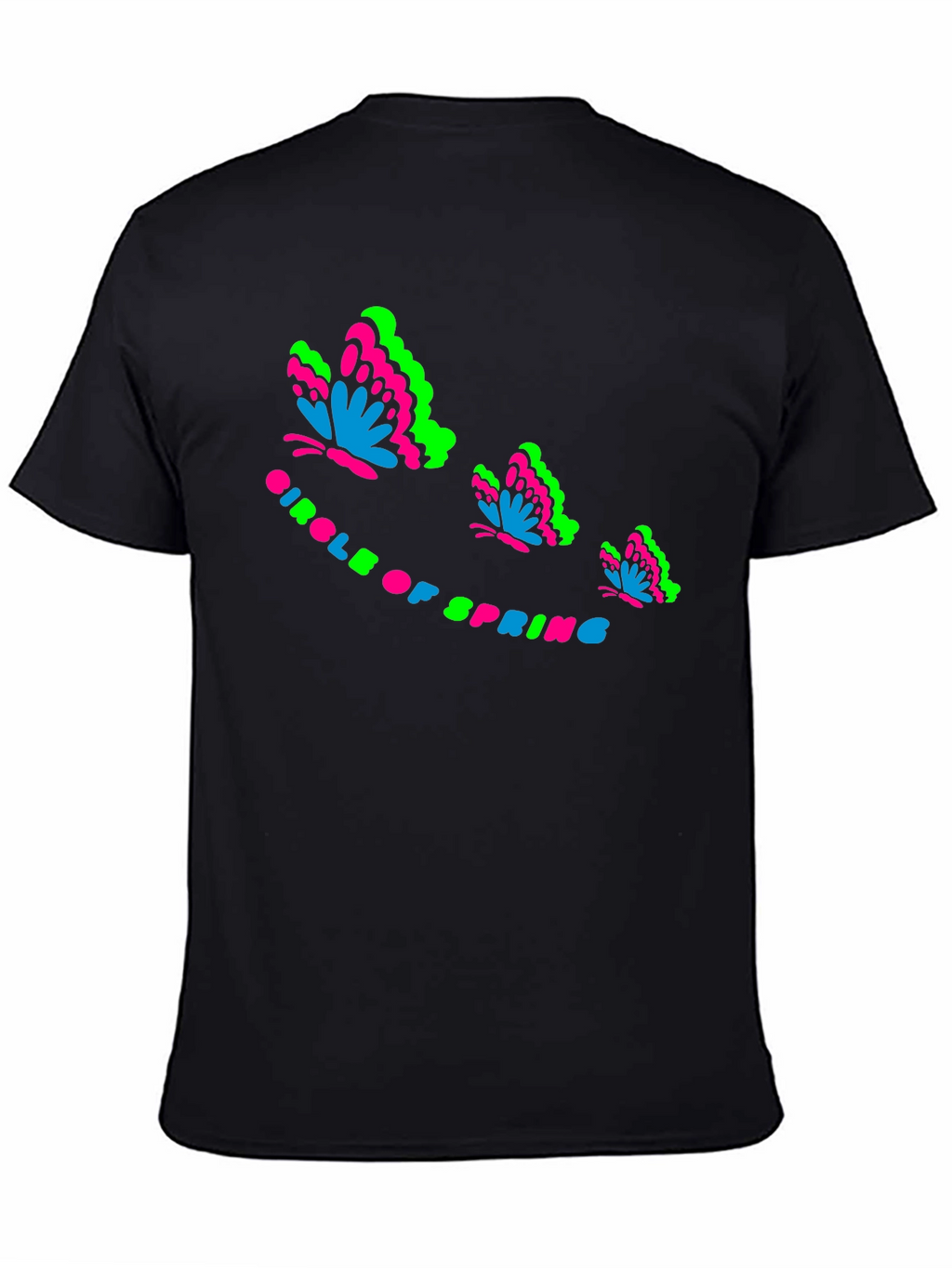 Circle of Spring Butterfly Graphic Tee