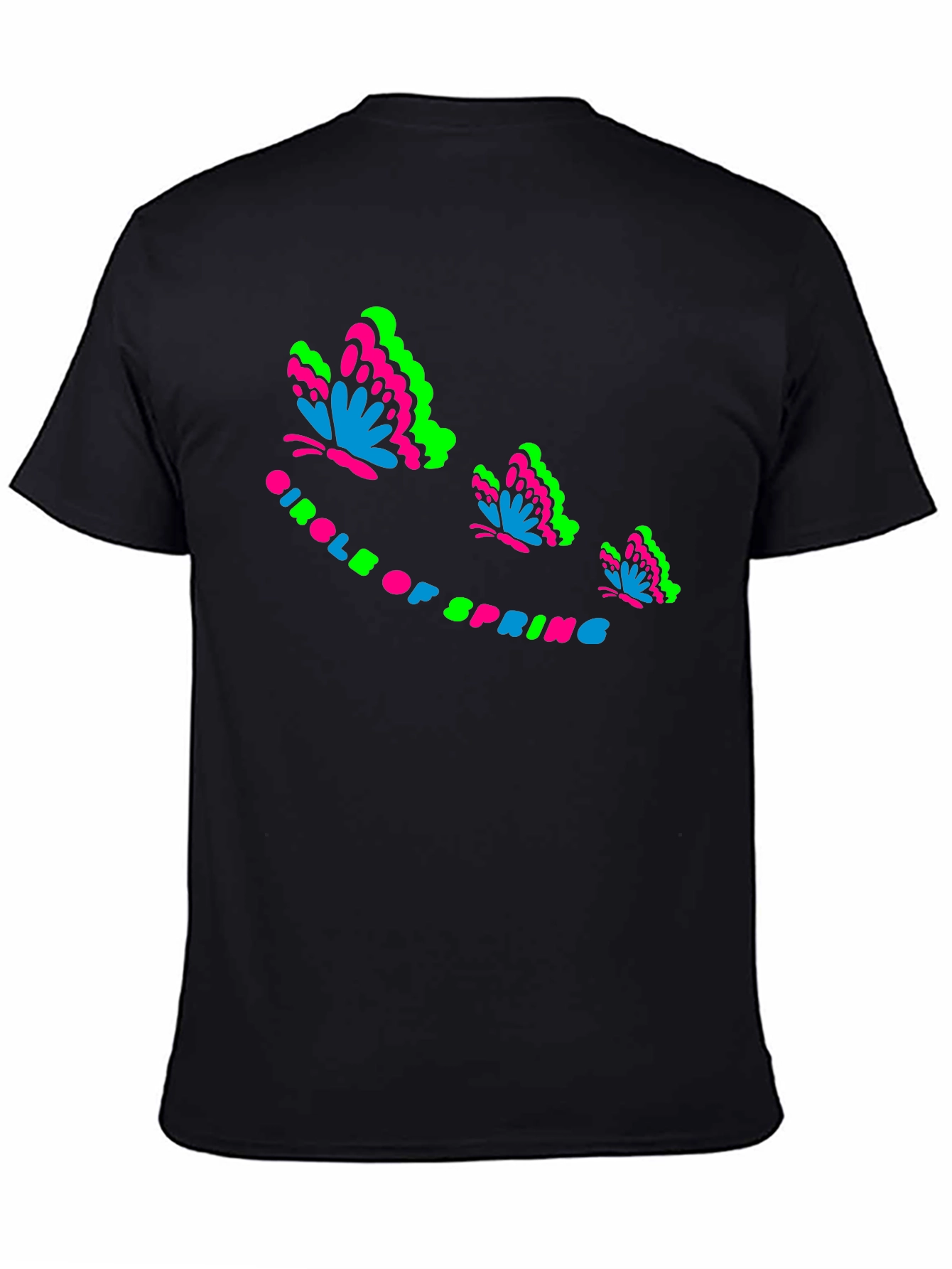 Circle of Spring Butterfly Graphic Tee
