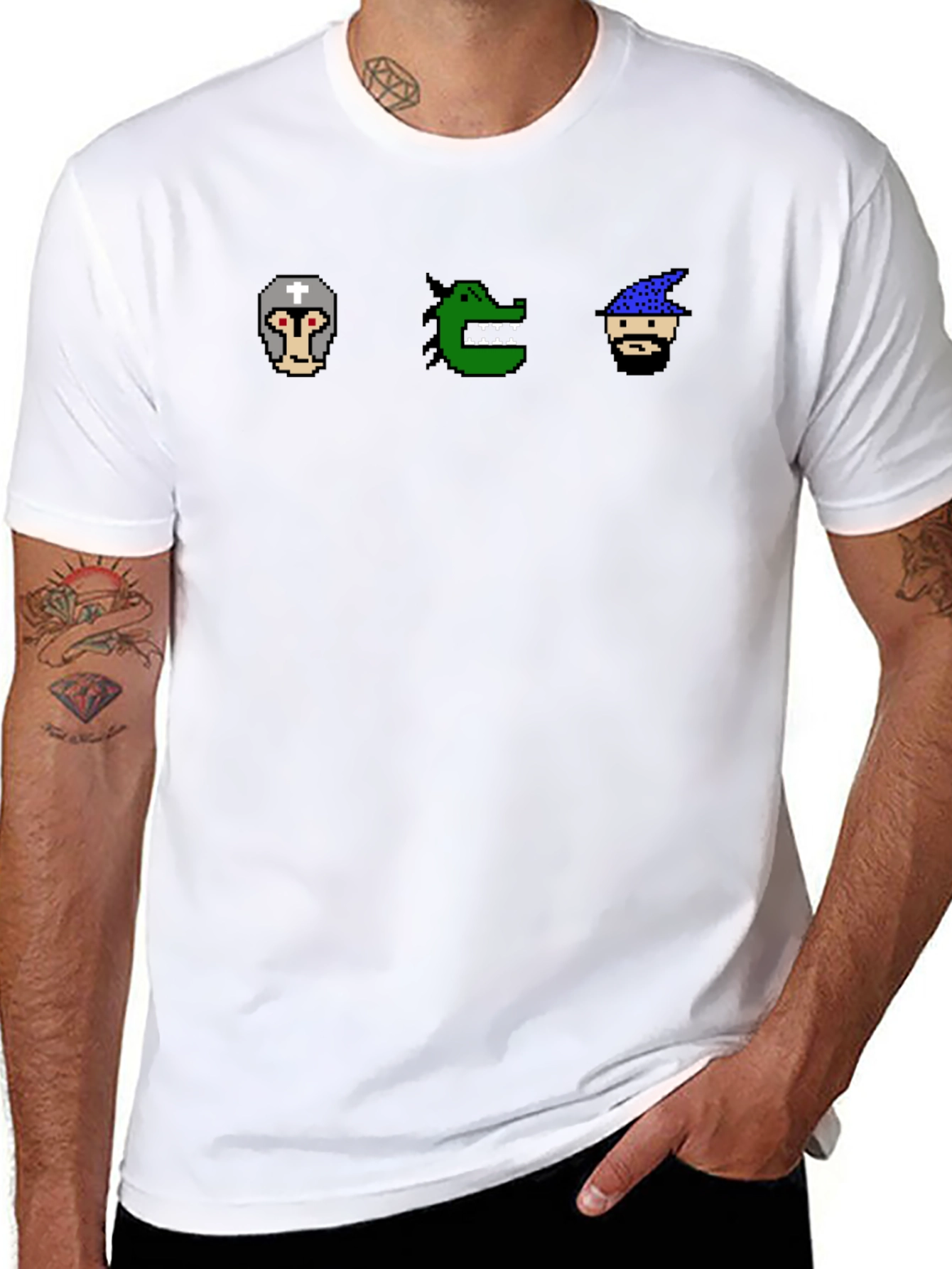Pixel Character T-Shirt - Gamer Tee