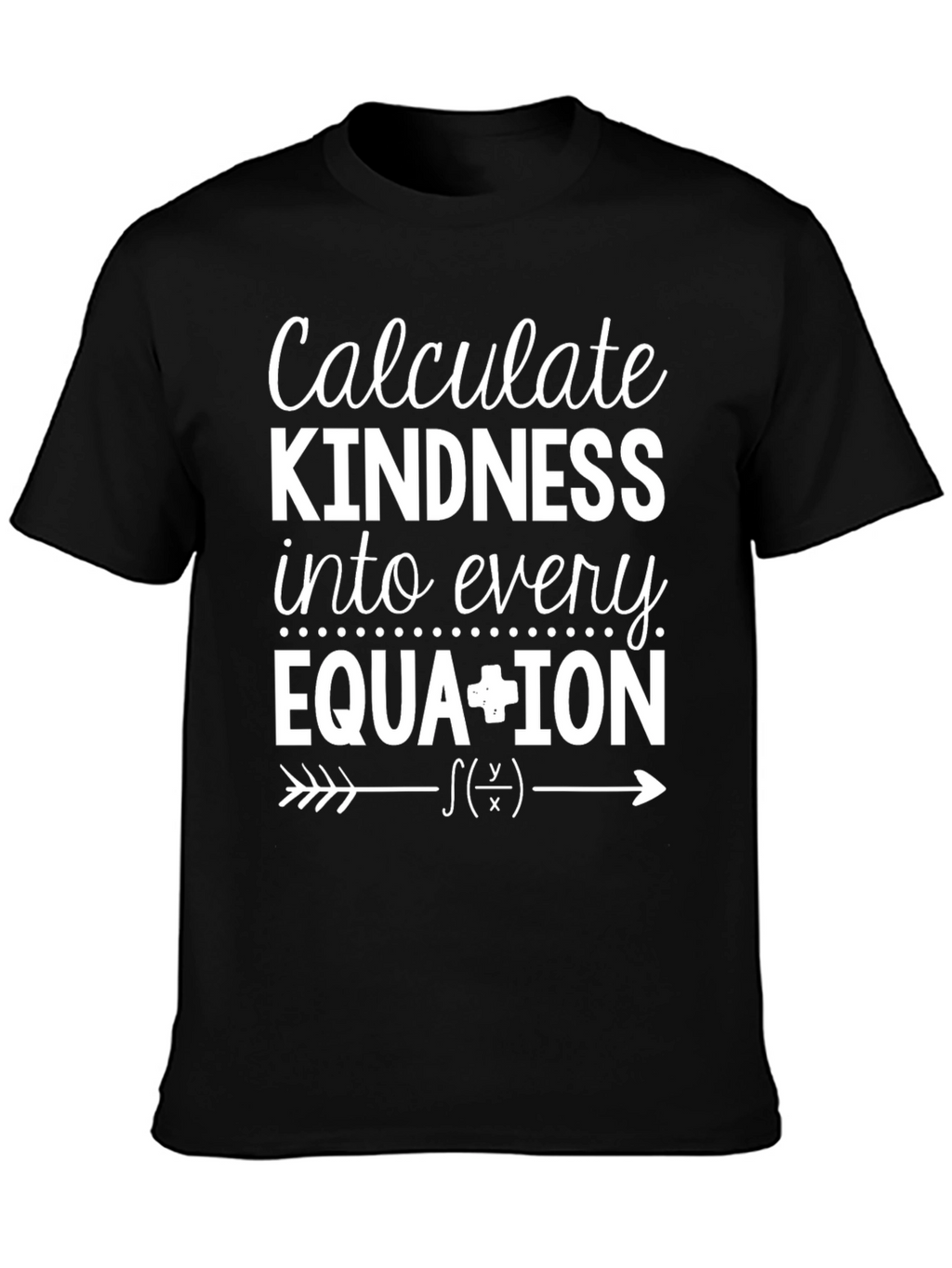 Kindness Equation T-Shirt - Mathematical Love
