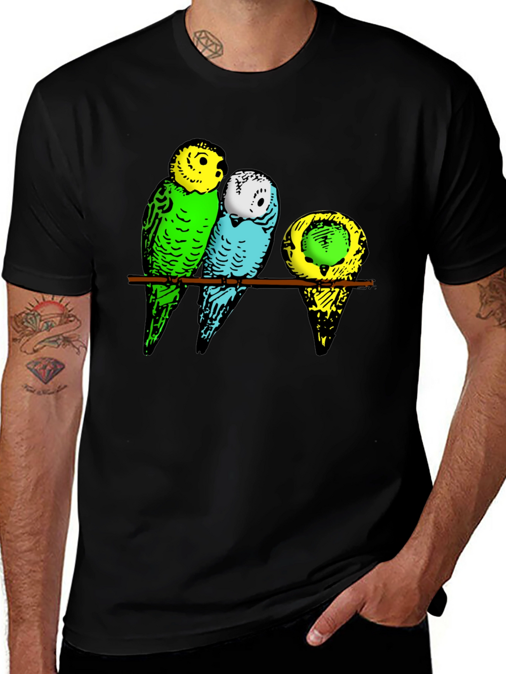 Parakeet Bird T-Shirt