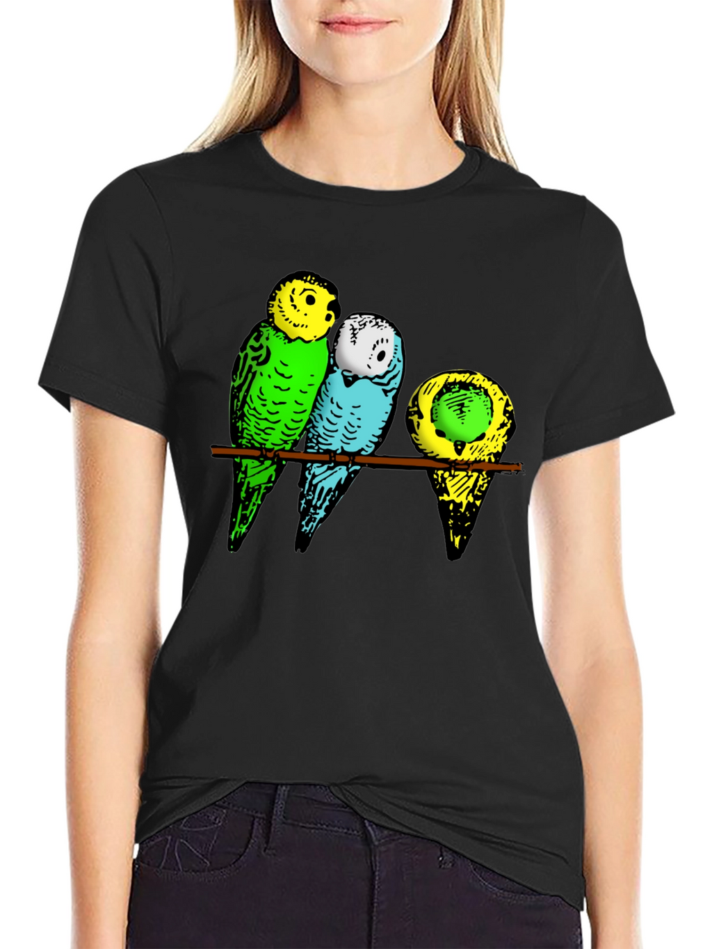Parakeet Bird T-Shirt