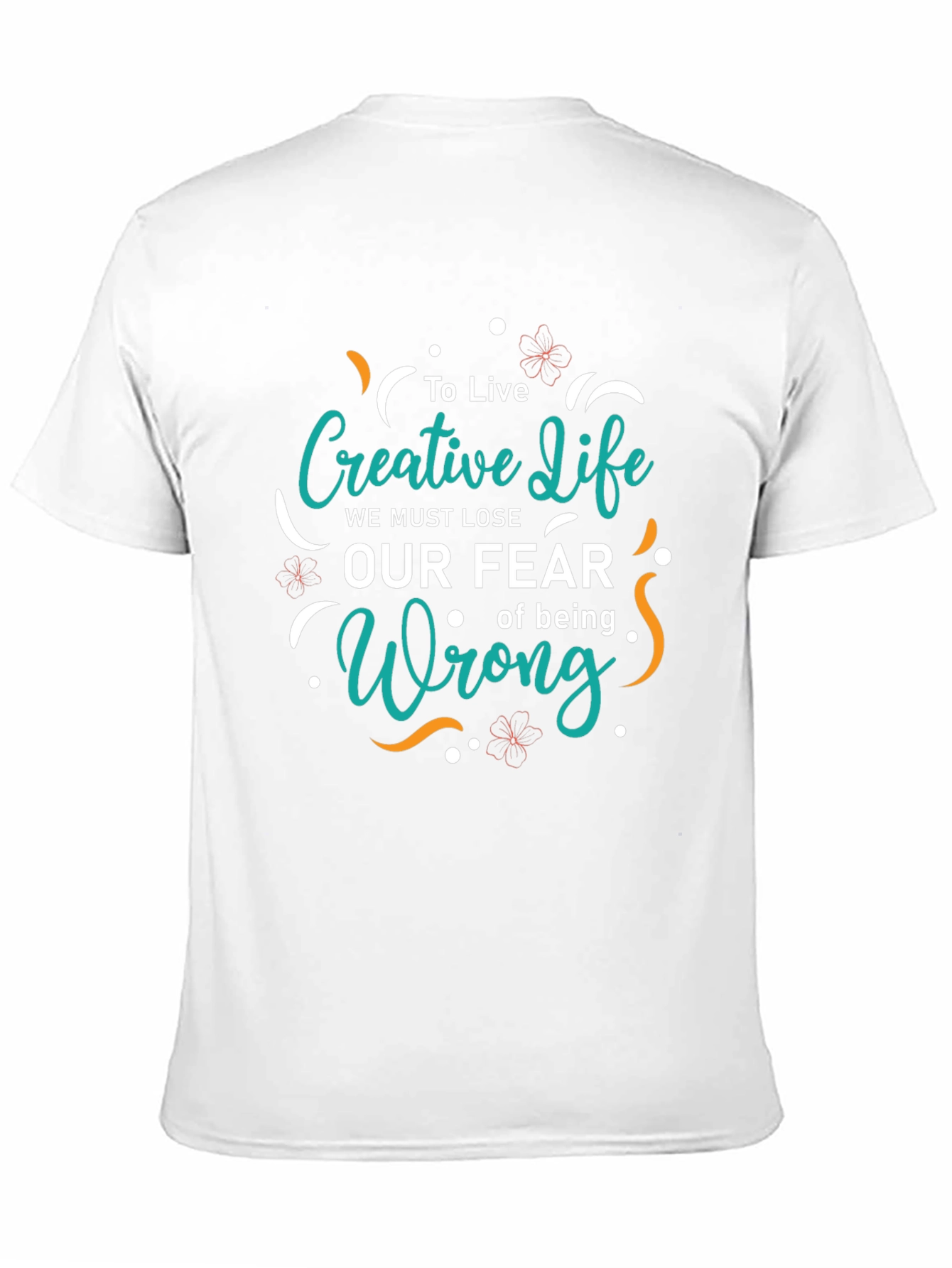 Creative Life Graphic Tee - Trendy Black T-Shirt
