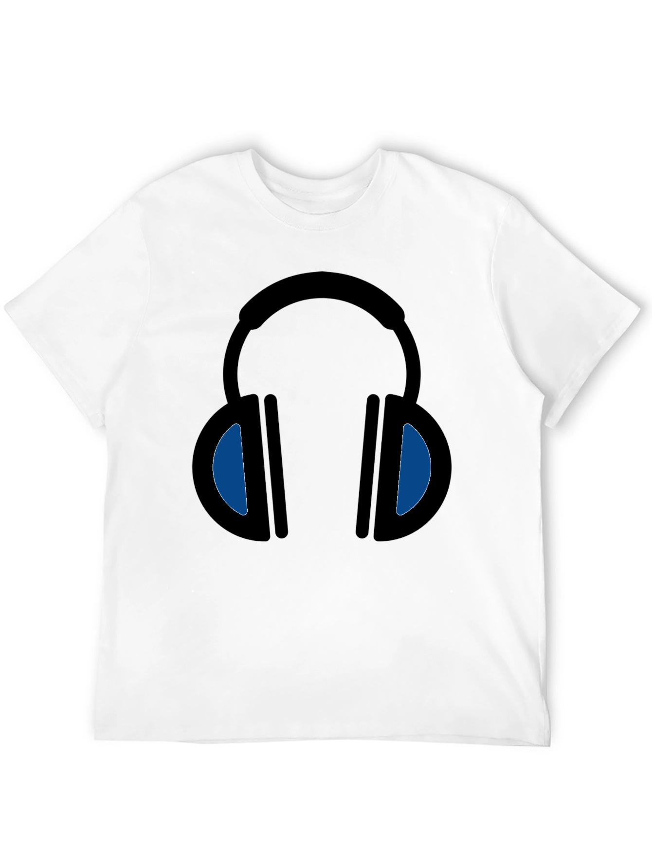 Headphone Graphic T-Shirt - Stylish Music Lover Tee