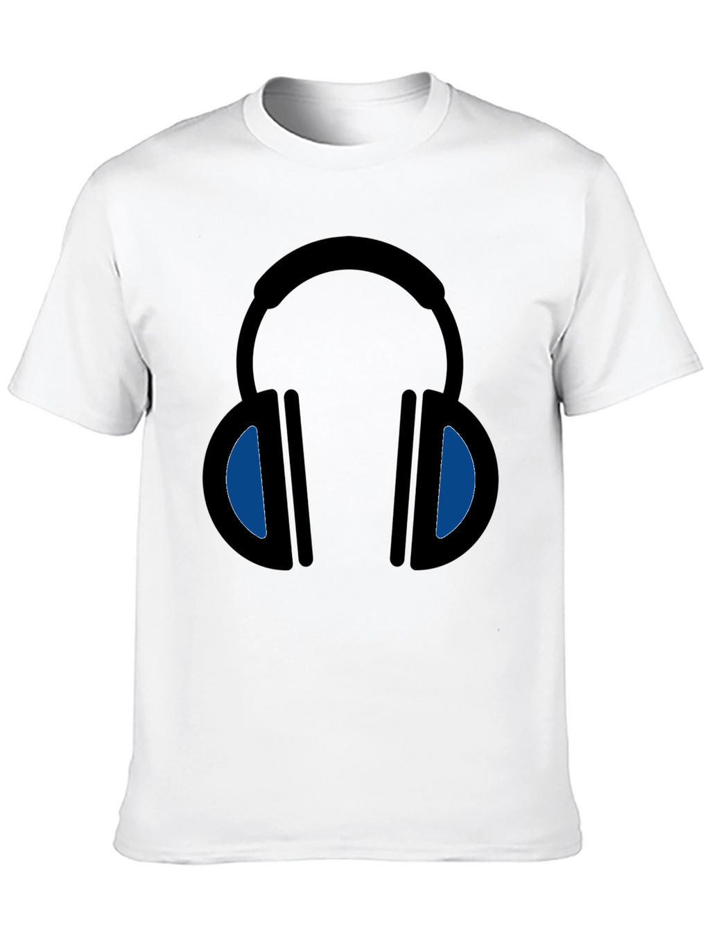 Headphone Graphic T-Shirt - Stylish Music Lover Tee
