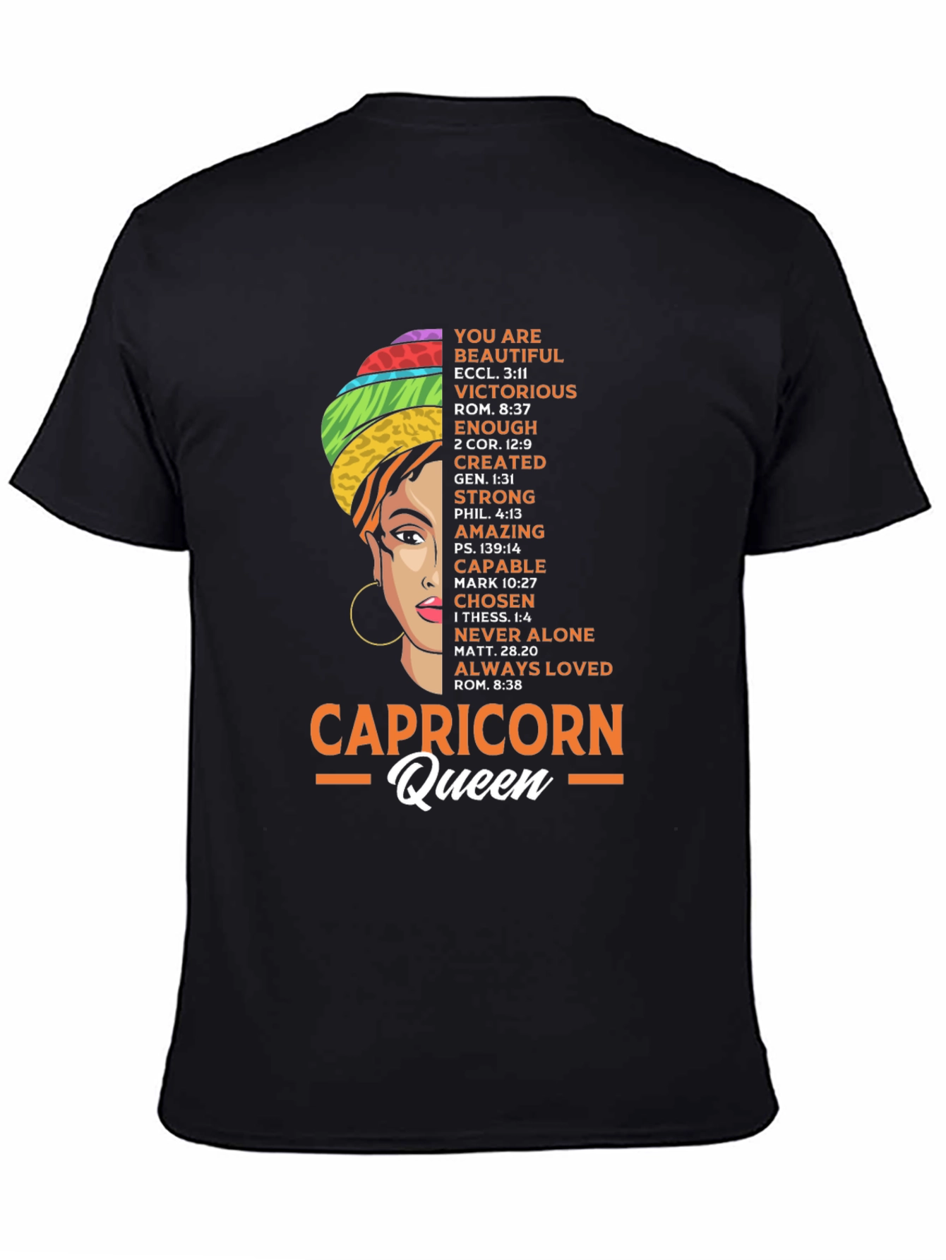 Capricorn Queen Graphic T-Shirt