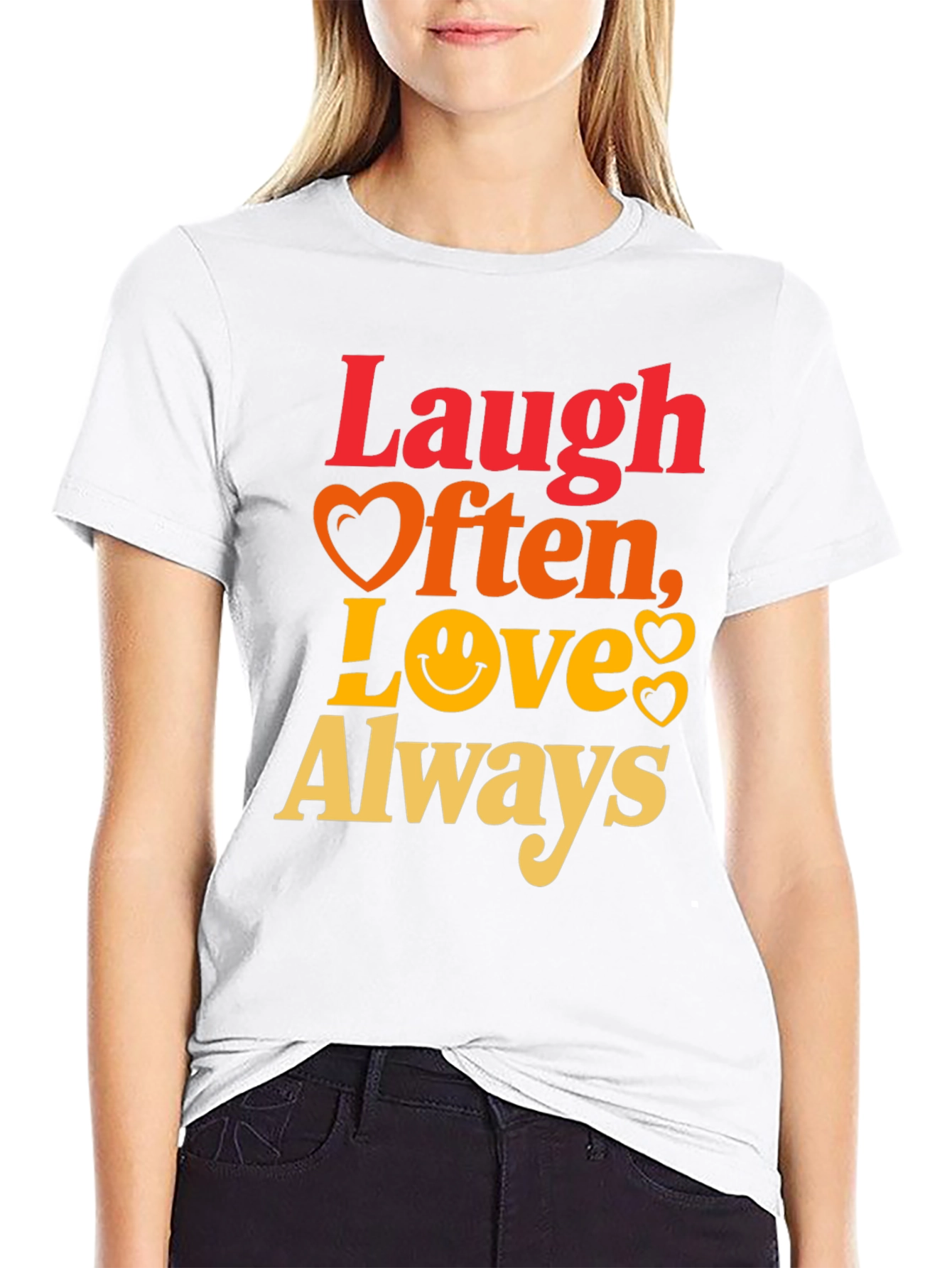 Laugh Often Love Always Graphic Tee