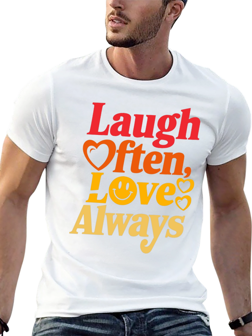 Laugh Often Love Always Graphic Tee