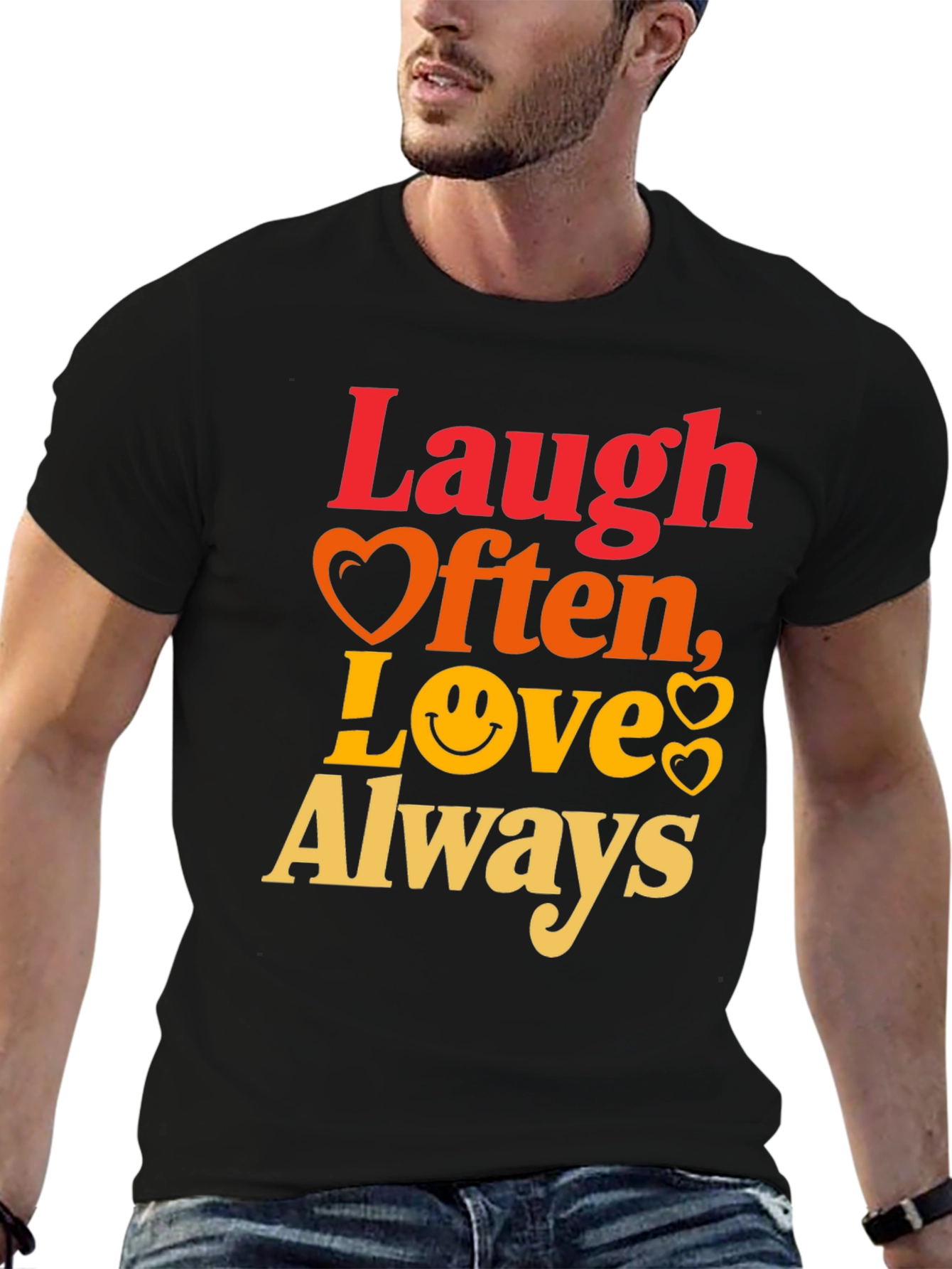 Laugh Often Love Always Graphic Tee