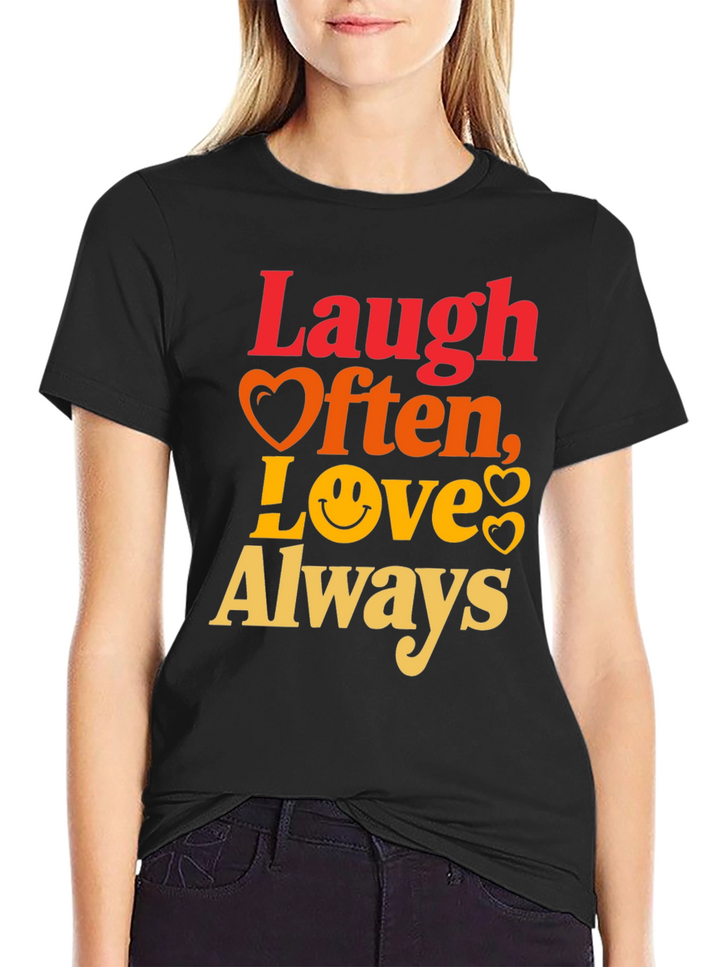 Laugh Often Love Always Graphic Tee