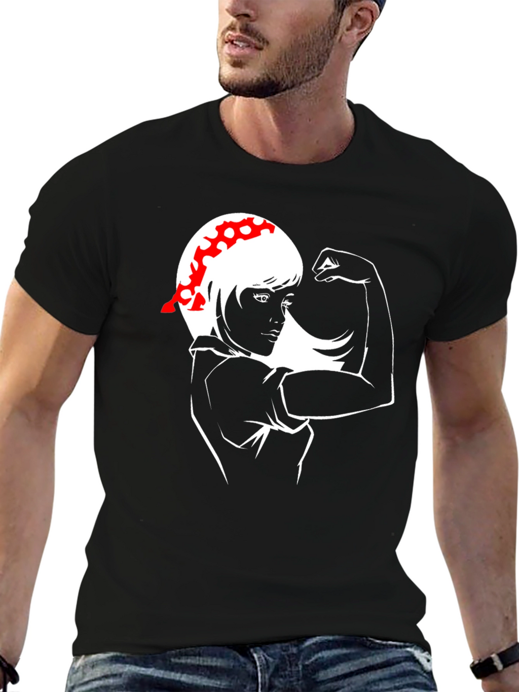 Rosie the Riveter Graphic Tee - Womens Empowerment Shirt
