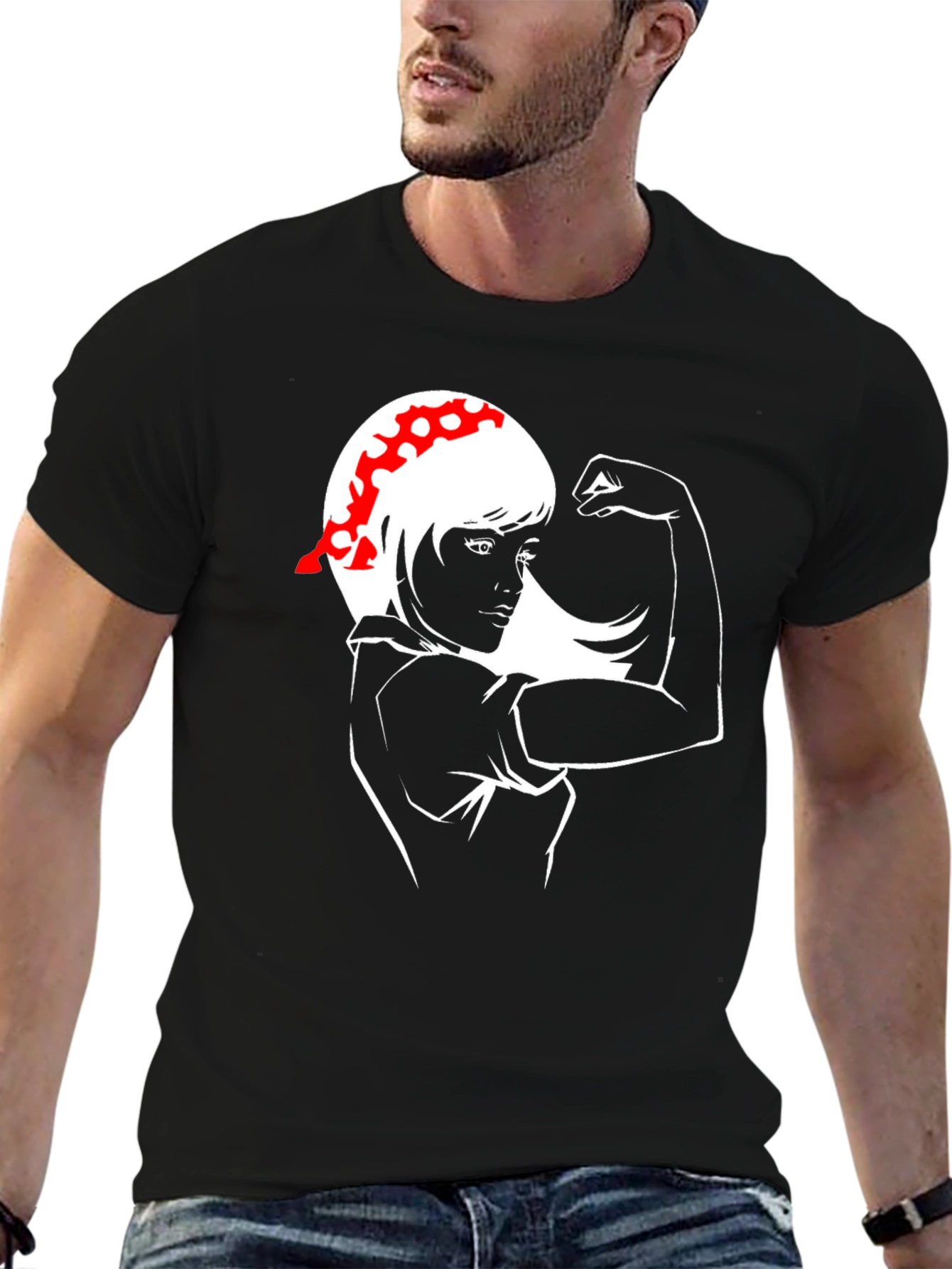 Rosie the Riveter Graphic Tee - Womens Empowerment Shirt