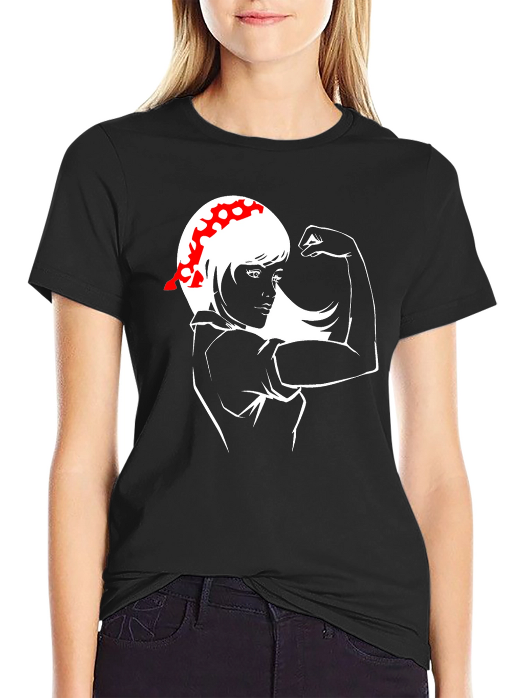 Rosie the Riveter Graphic Tee - Womens Empowerment Shirt