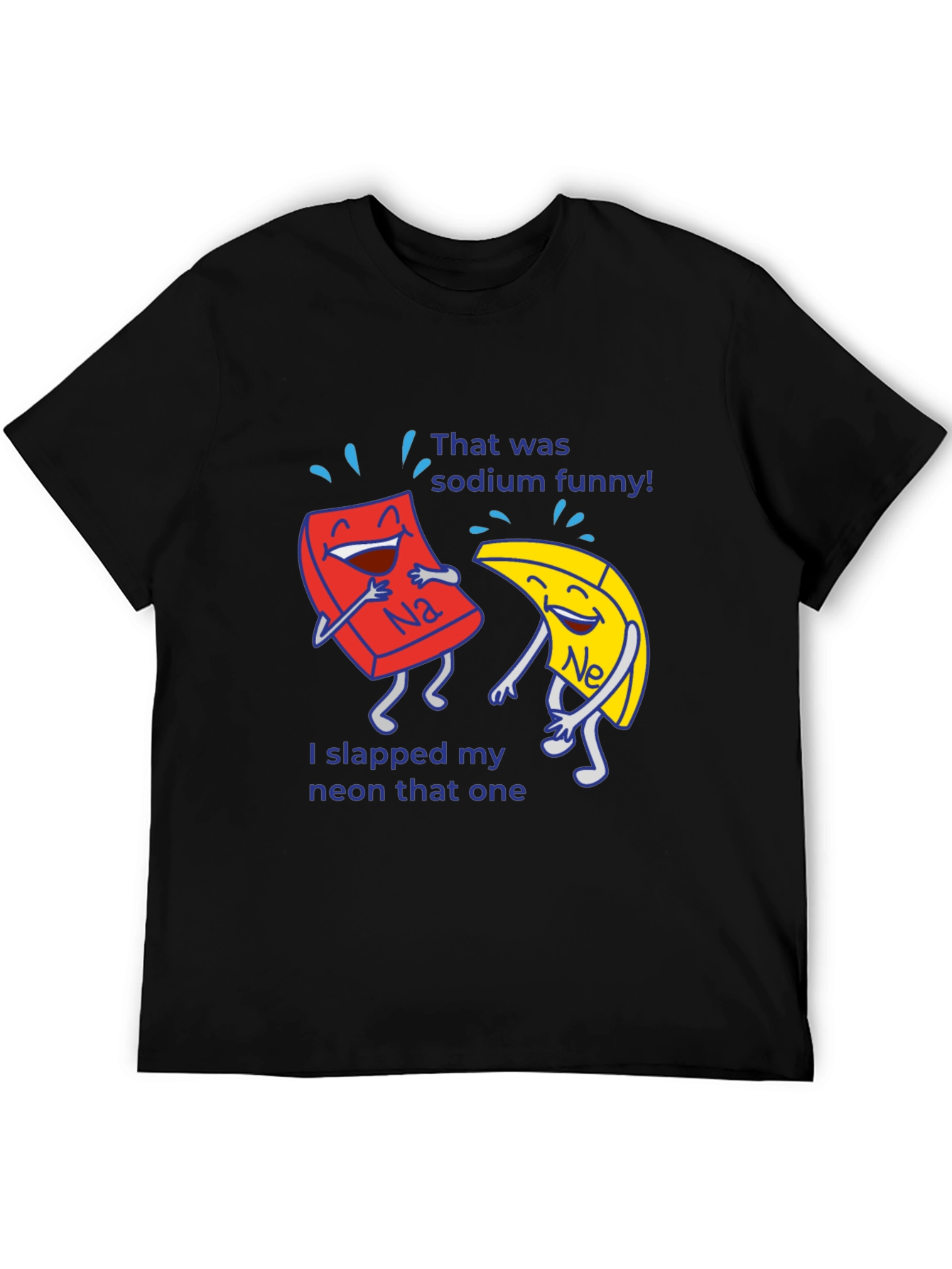 Funny Chemistry Pun T-Shirt Sodium Neon Elements Science Tee