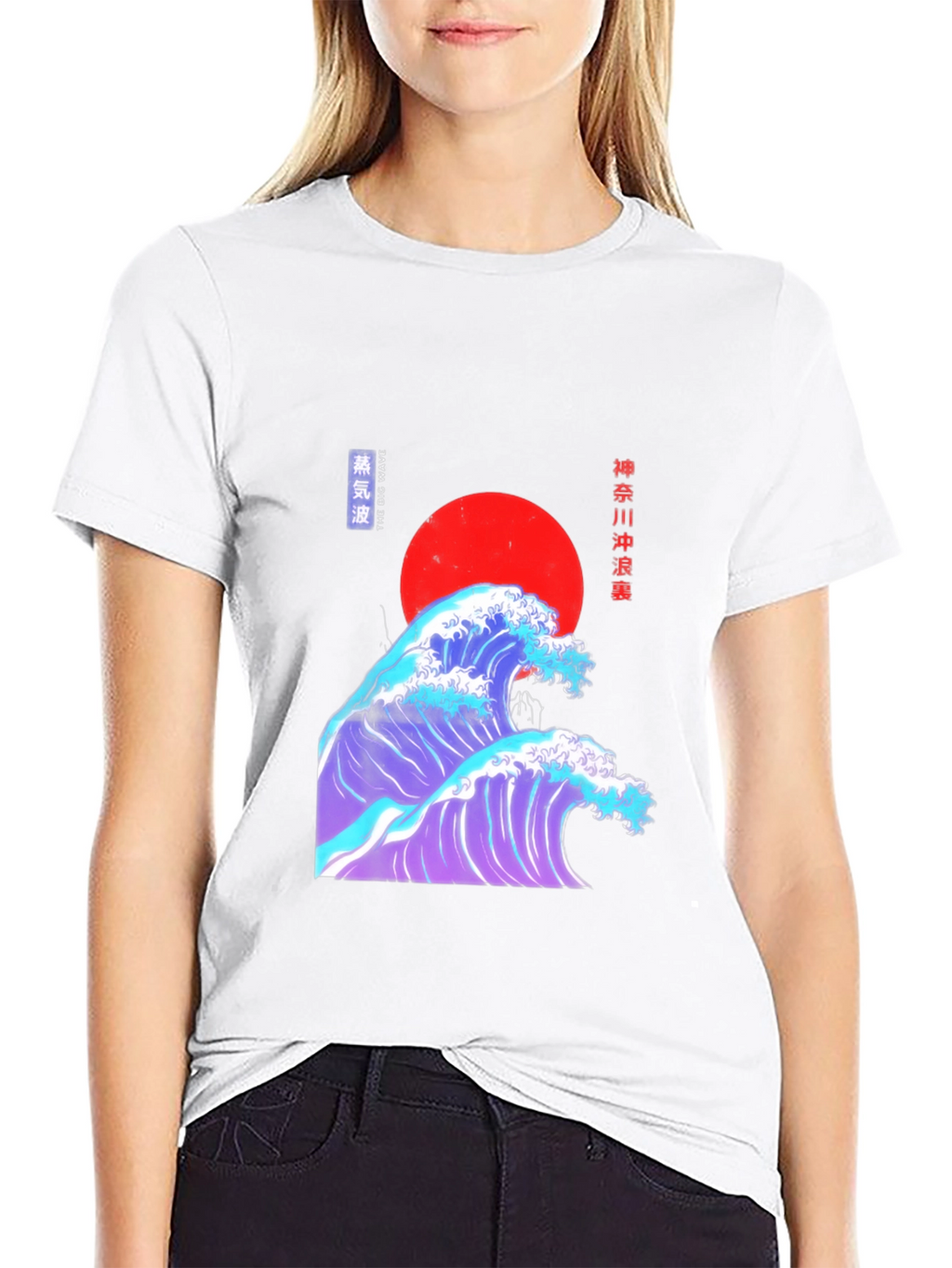 Great Wave Graphic Tee - Japanese Art T-Shirt