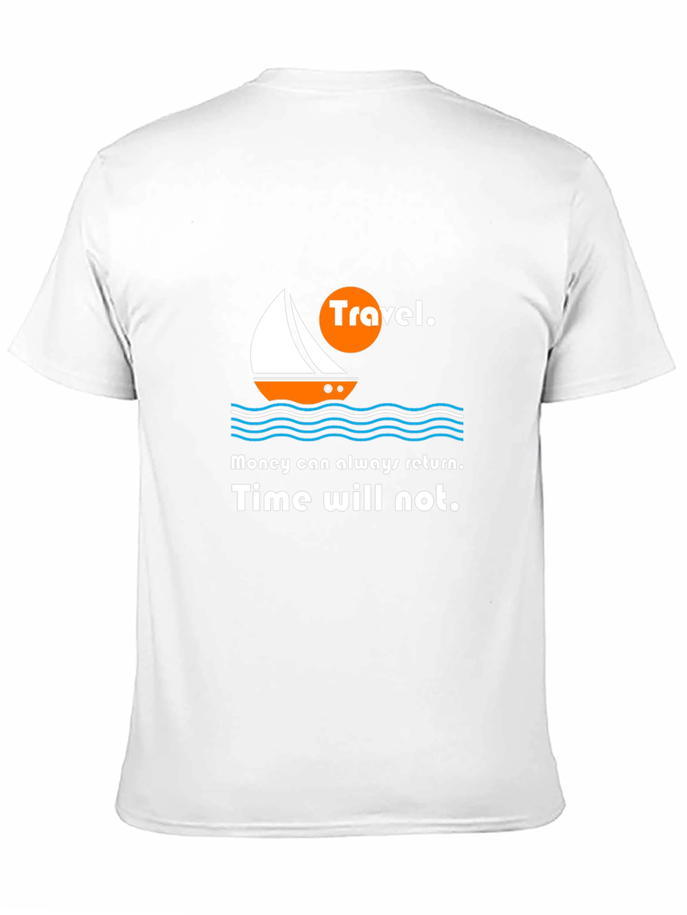 Travel Graphic Tee - Time Waits for No One