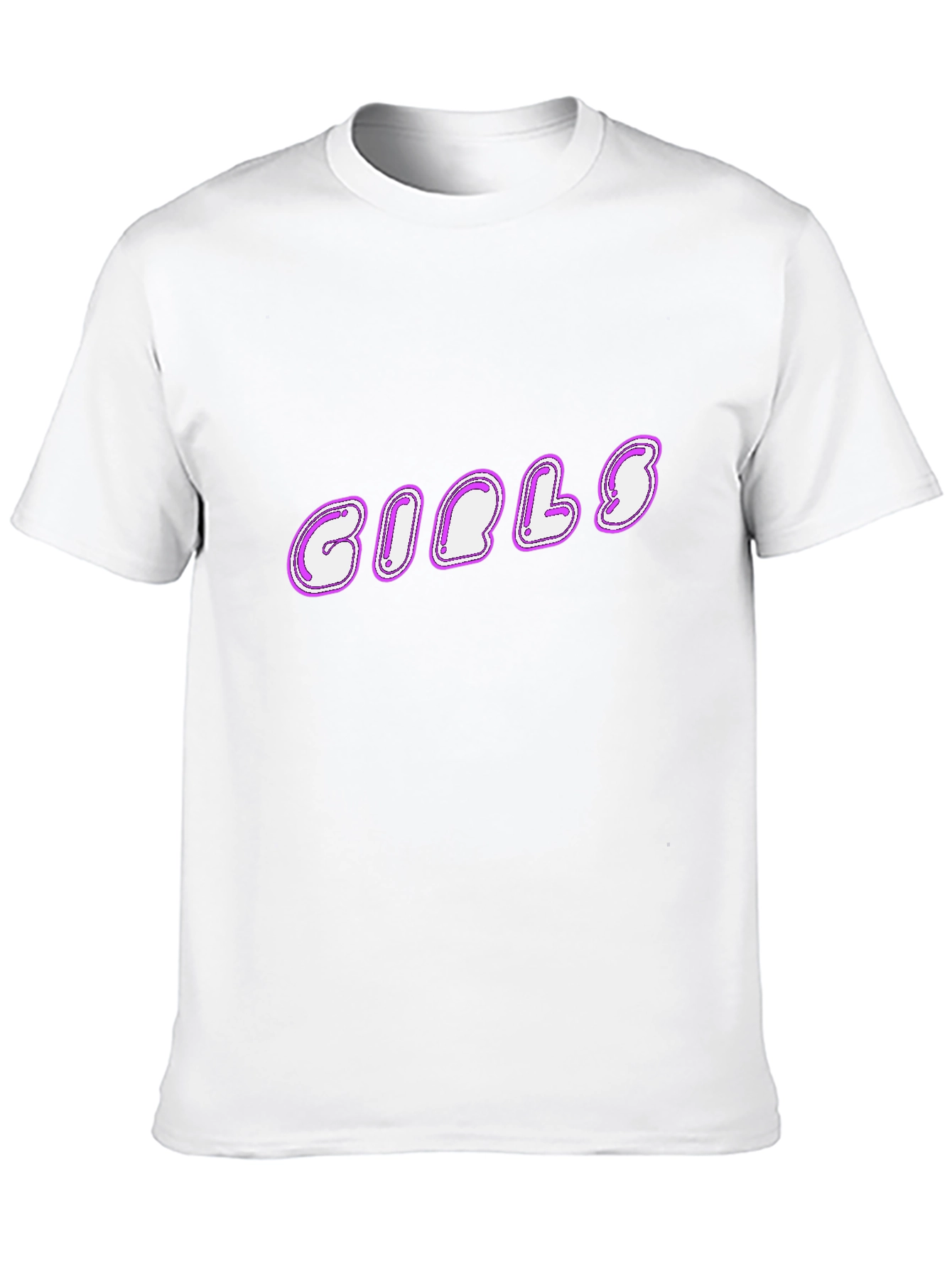 Girls Graphic Black T-Shirt - Casual Style
