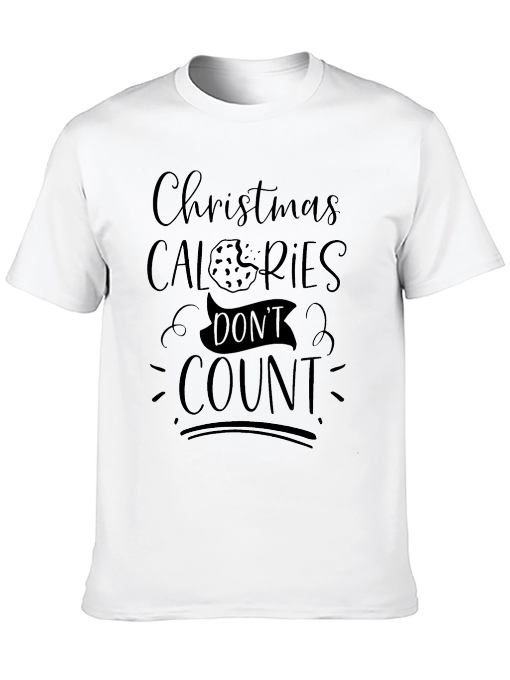 Christmas Calories Dont Count Graphic Tee