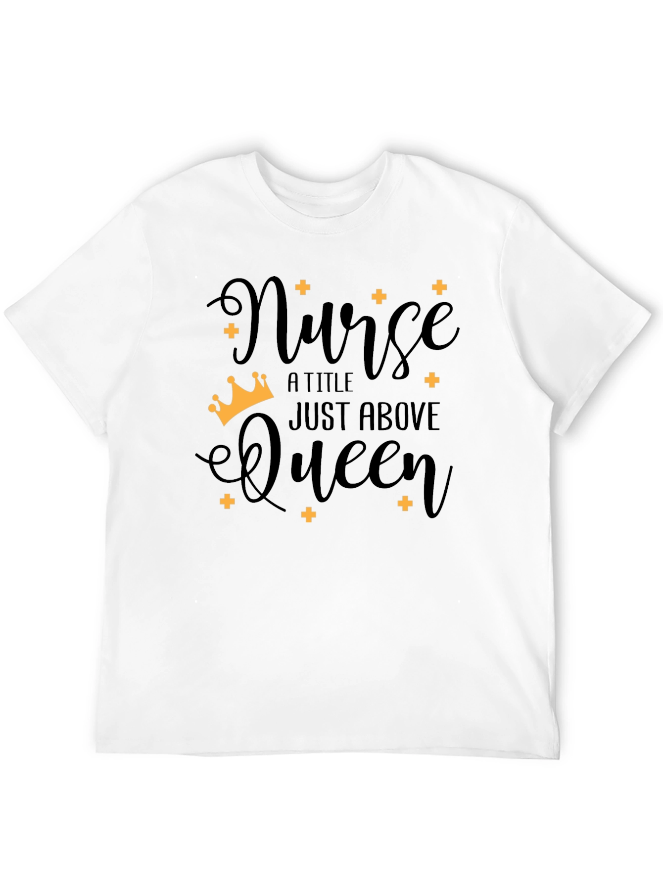 Nurse Queen T-Shirt - Black