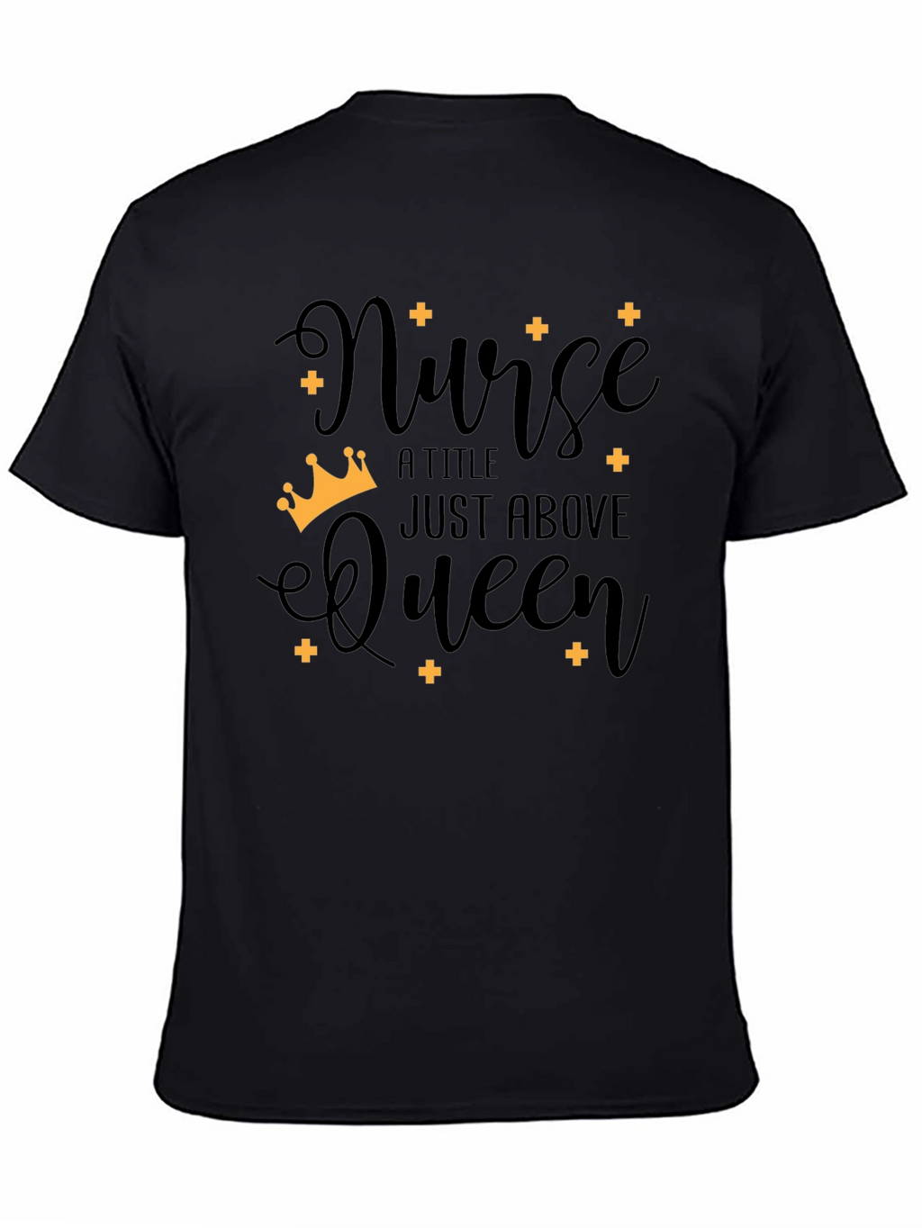Nurse Queen T-Shirt - Black